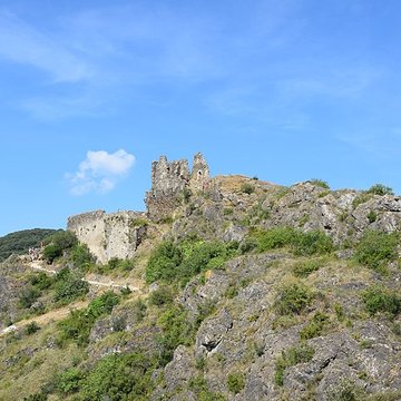 Ruines des quatre châteaux de Lastours