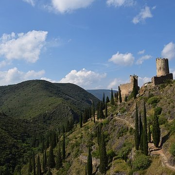 Ruines des quatre châteaux de Lastours