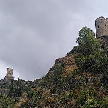 Ruines des quatre châteaux de Lastours