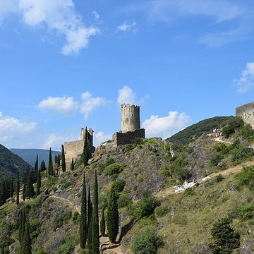 Ruines des quatre châteaux de Lastours