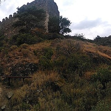 Ruines des quatre châteaux de Lastours