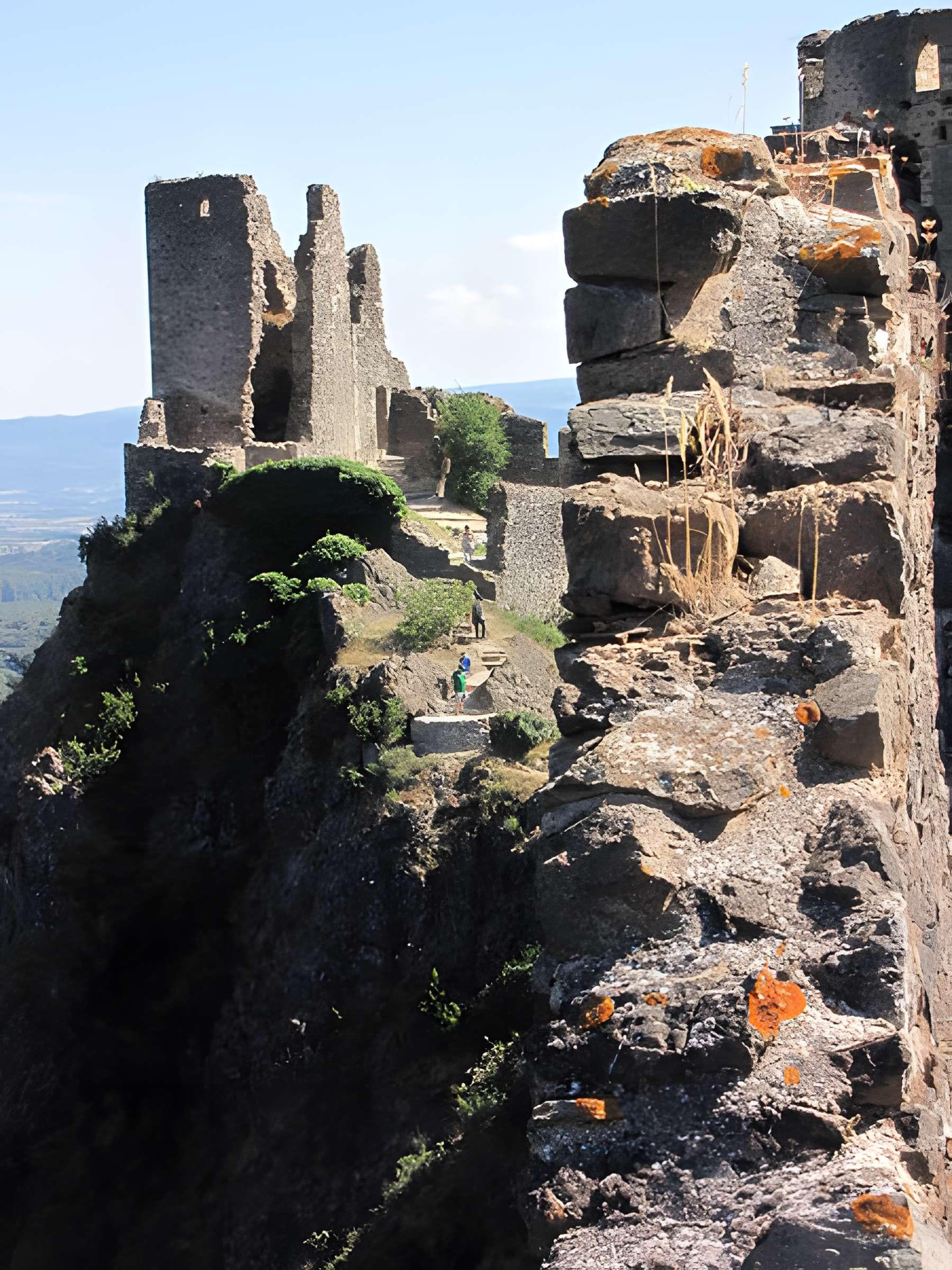 Ruines des quatre châteaux de Lastours