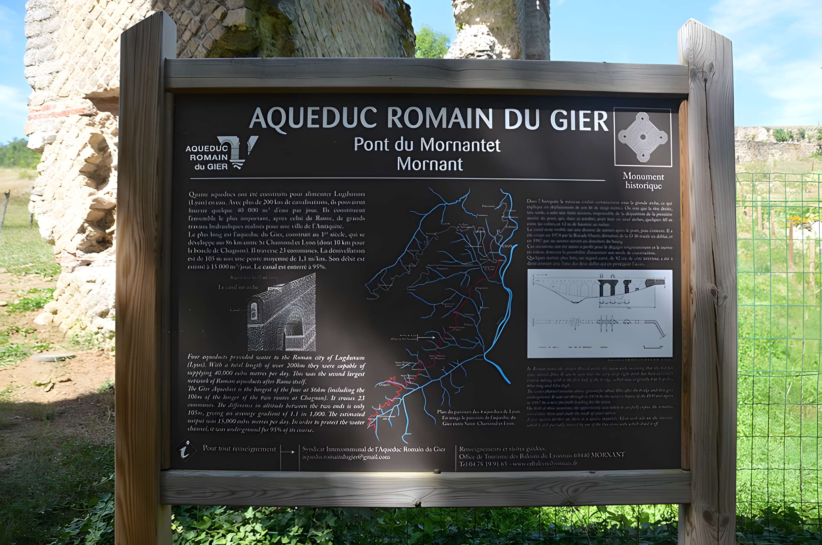 Aqueduc du Plat de l'Air à Chaponost