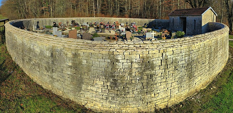 Cimetière circulaire de Pennesières