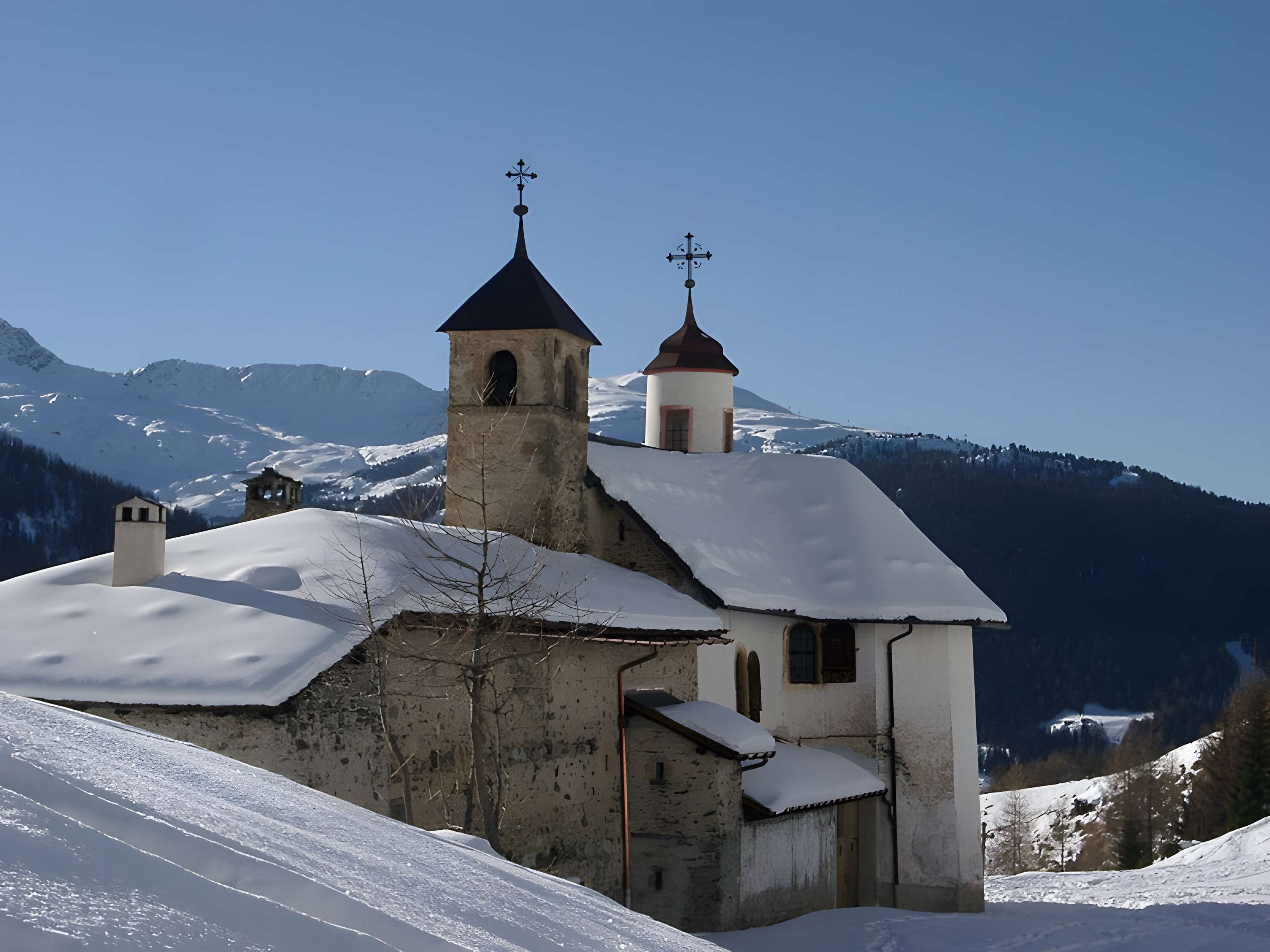 Sanctuaire de Notre-Dame des Vernettes de Peisey-Nancroix