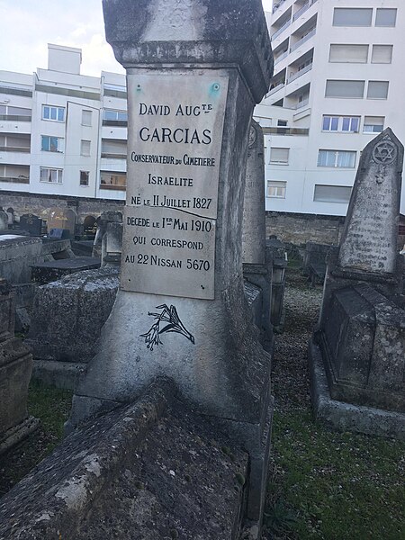 Cimetière des Juifs portugais à Bordeaux