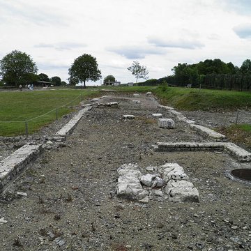 Site archéologique dAlésia à Alise-Sainte-Reine