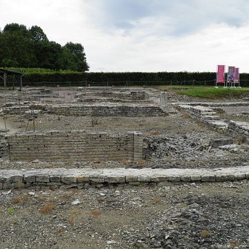 Site archéologique dAlésia à Alise-Sainte-Reine