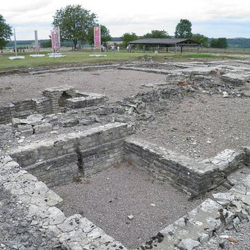 Site archéologique dAlésia à Alise-Sainte-Reine