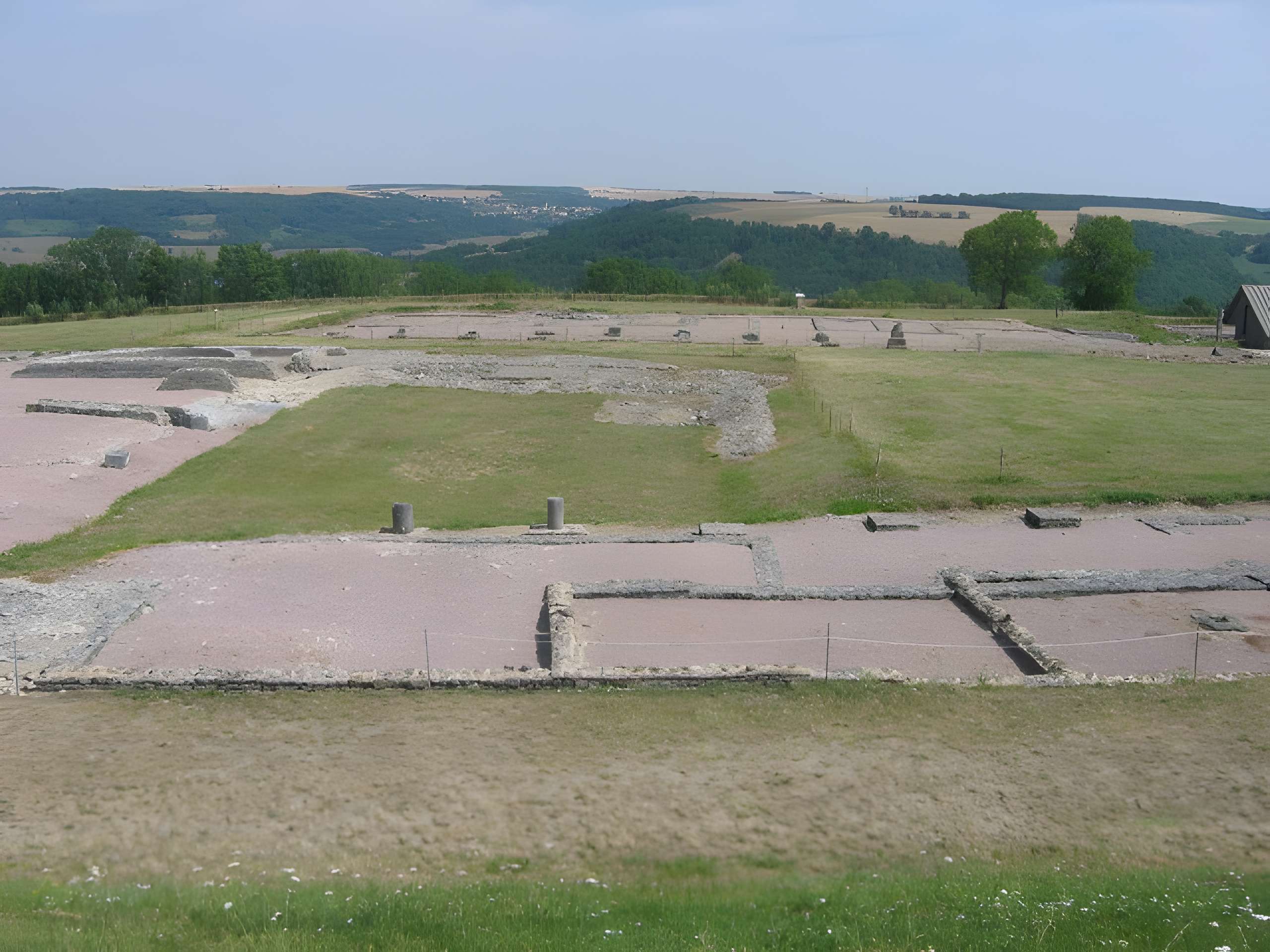 Site archéologique d'Alésia à Alise-Sainte-Reine 