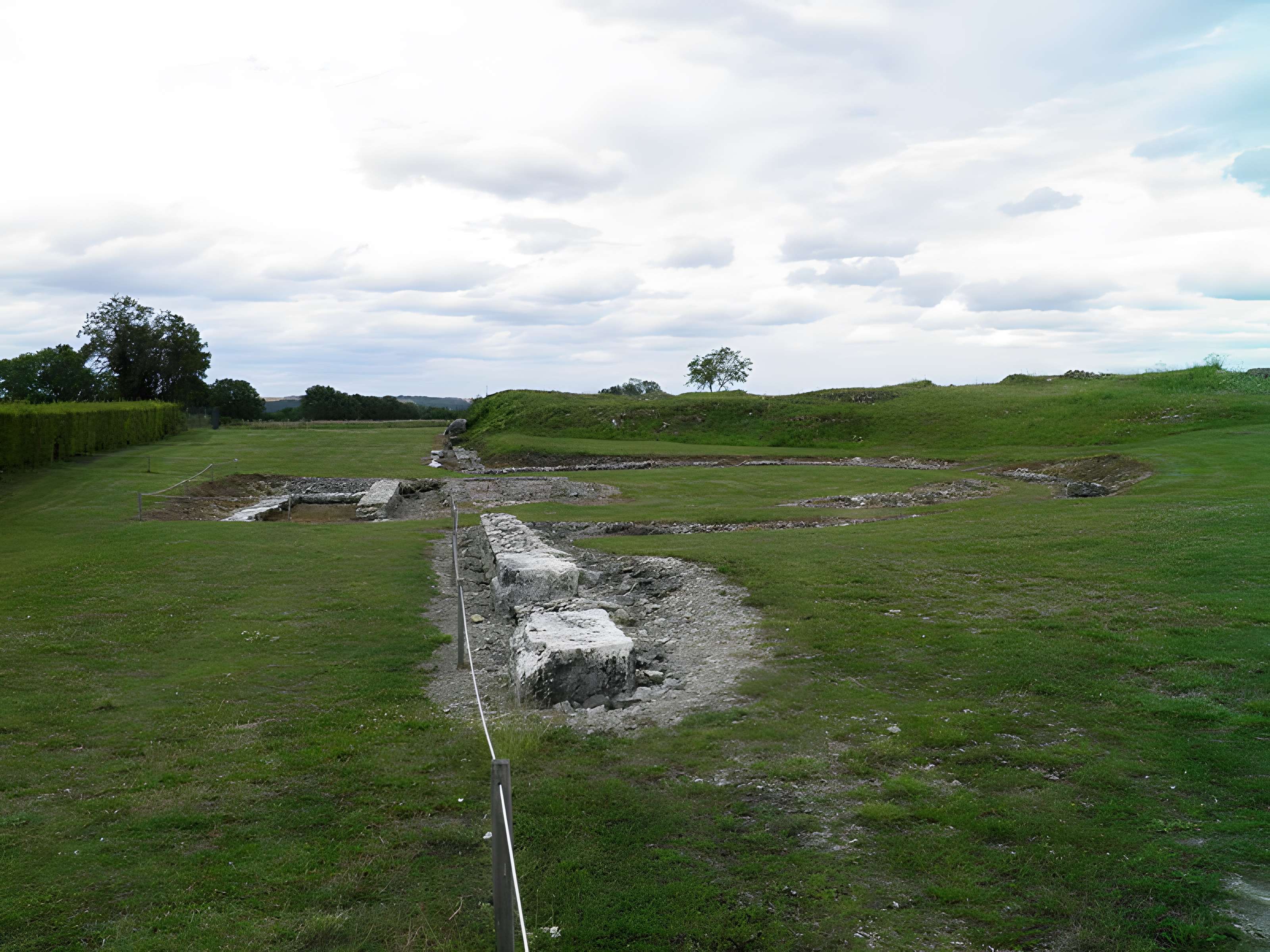 Site archéologique d'Alésia à Alise-Sainte-Reine