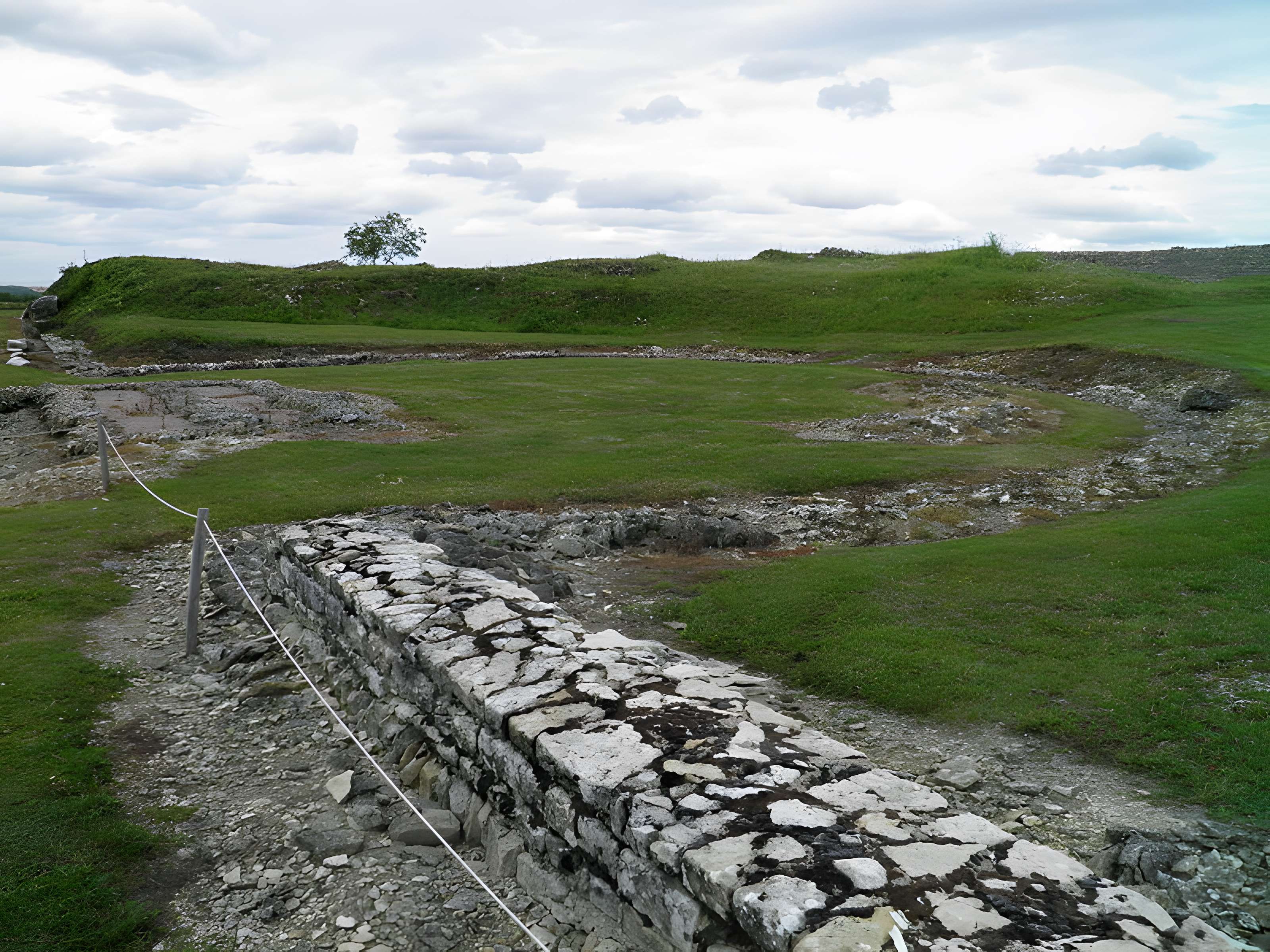 Site archéologique d'Alésia à Alise-Sainte-Reine