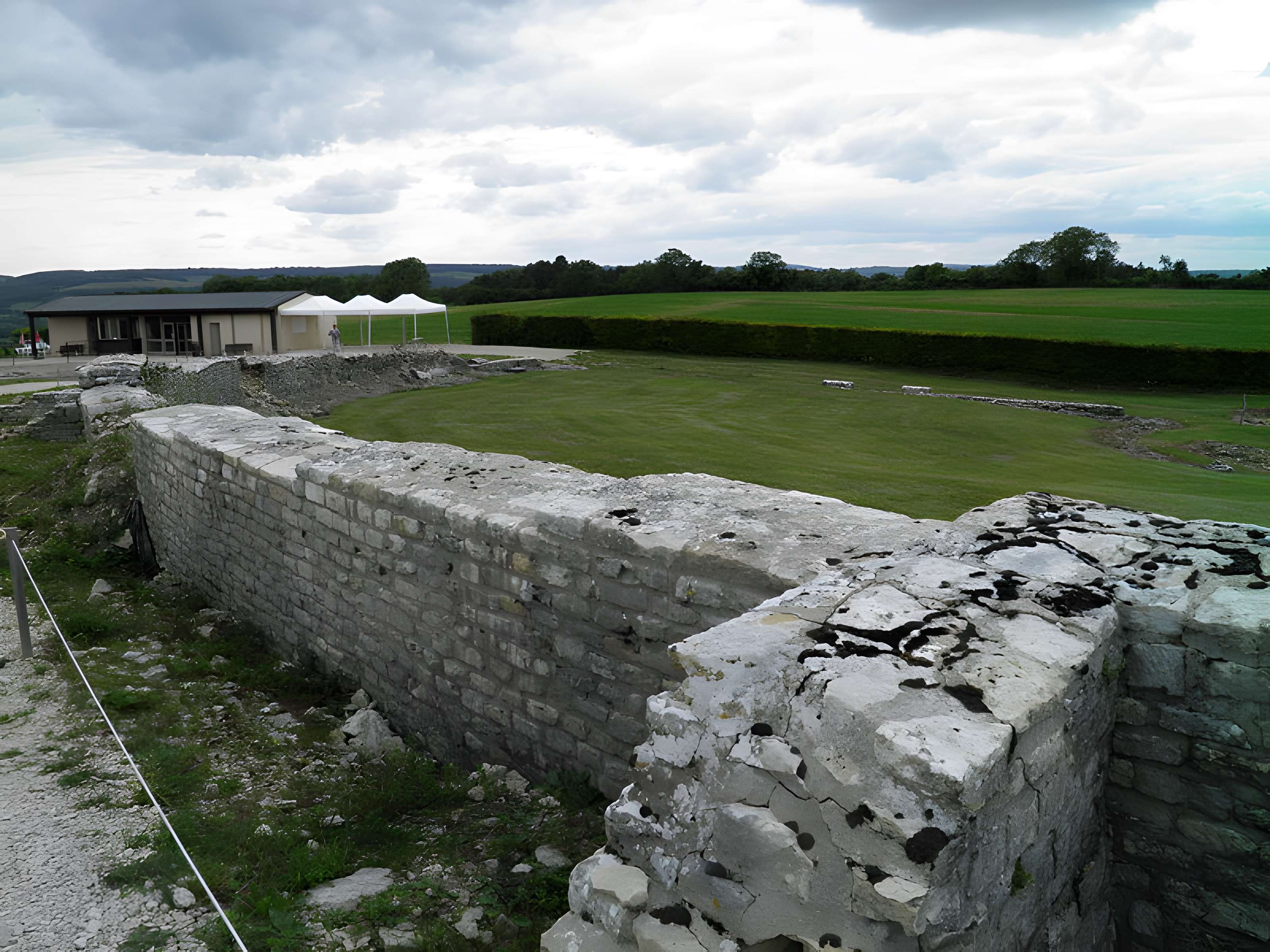 Site archéologique d'Alésia à Alise-Sainte-Reine