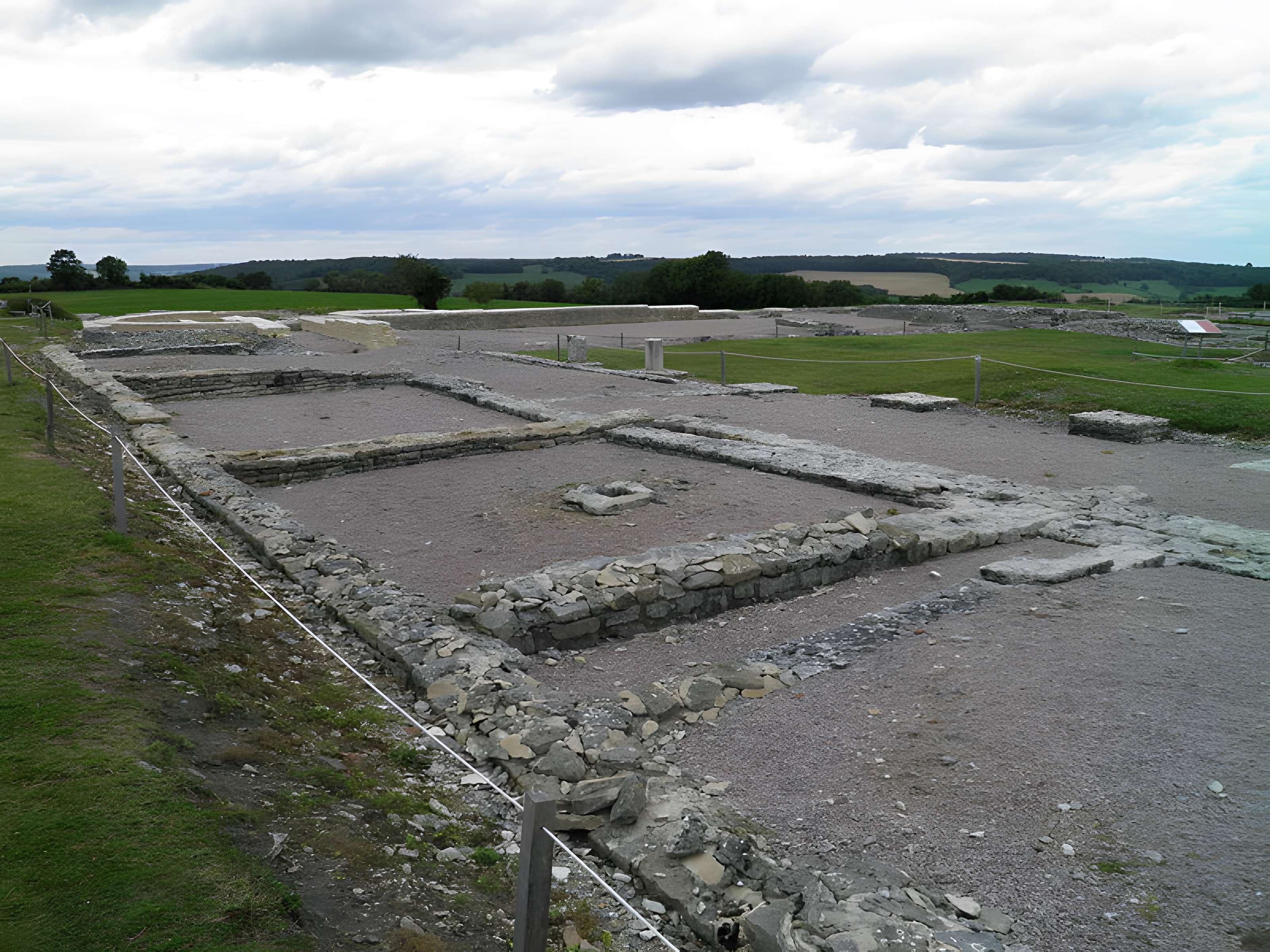 Site archéologique d'Alésia à Alise-Sainte-Reine