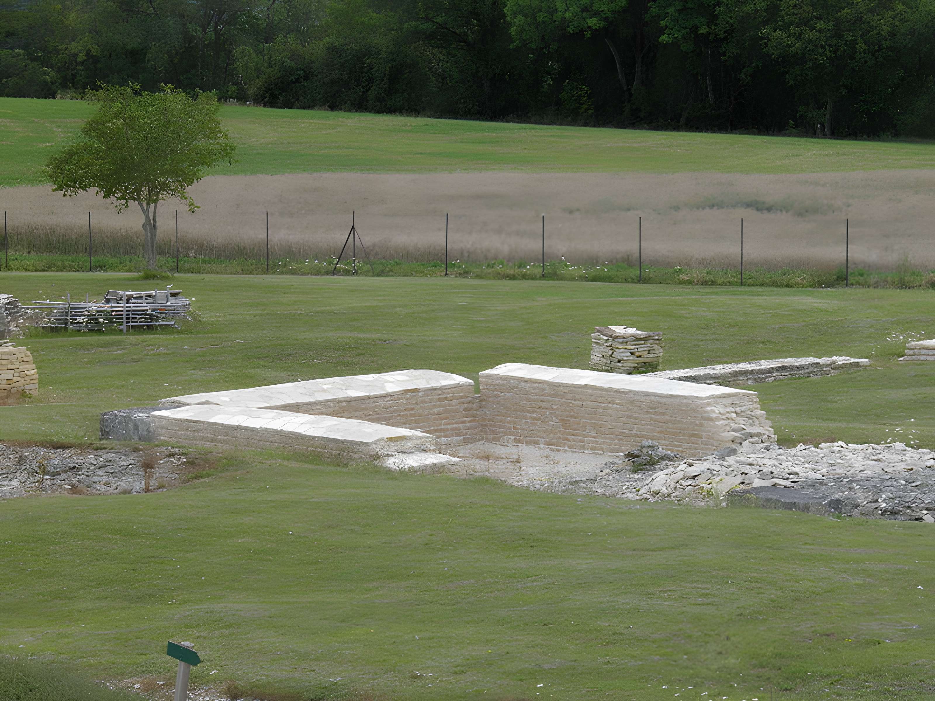 Site archéologique d'Alésia à Alise-Sainte-Reine