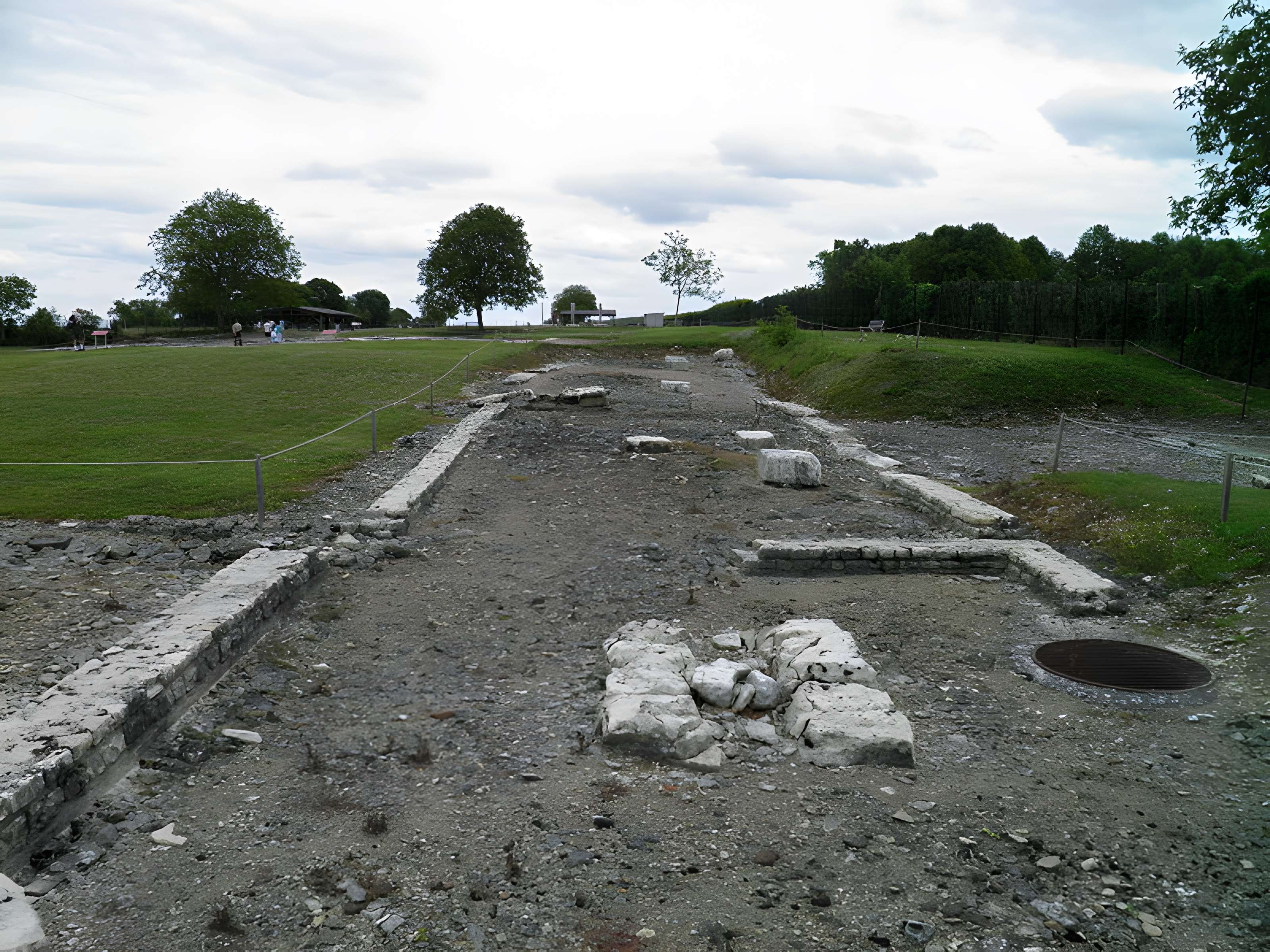 Site archéologique d'Alésia à Alise-Sainte-Reine