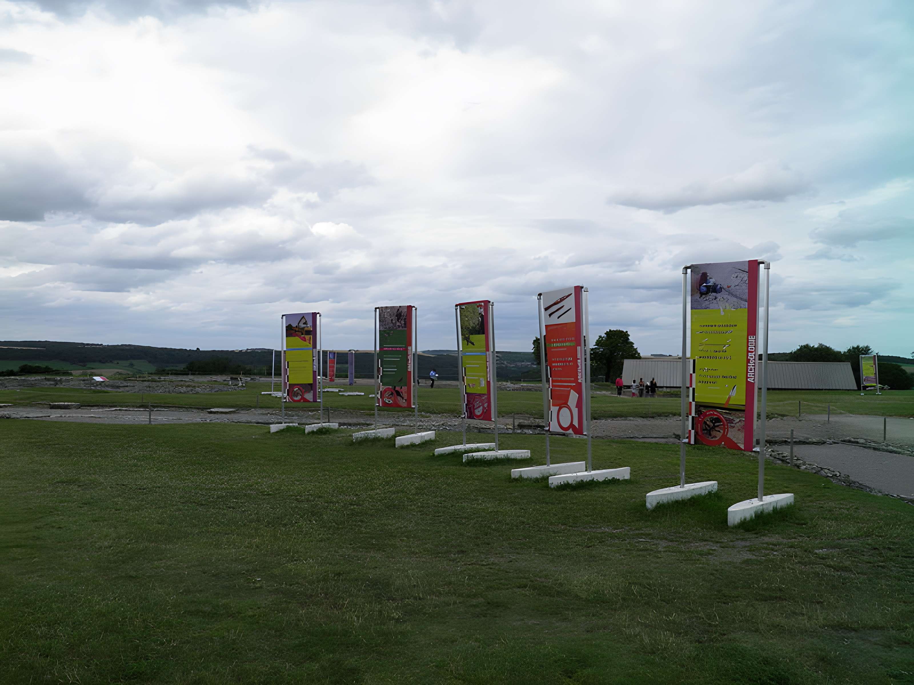 Site archéologique d'Alésia à Alise-Sainte-Reine