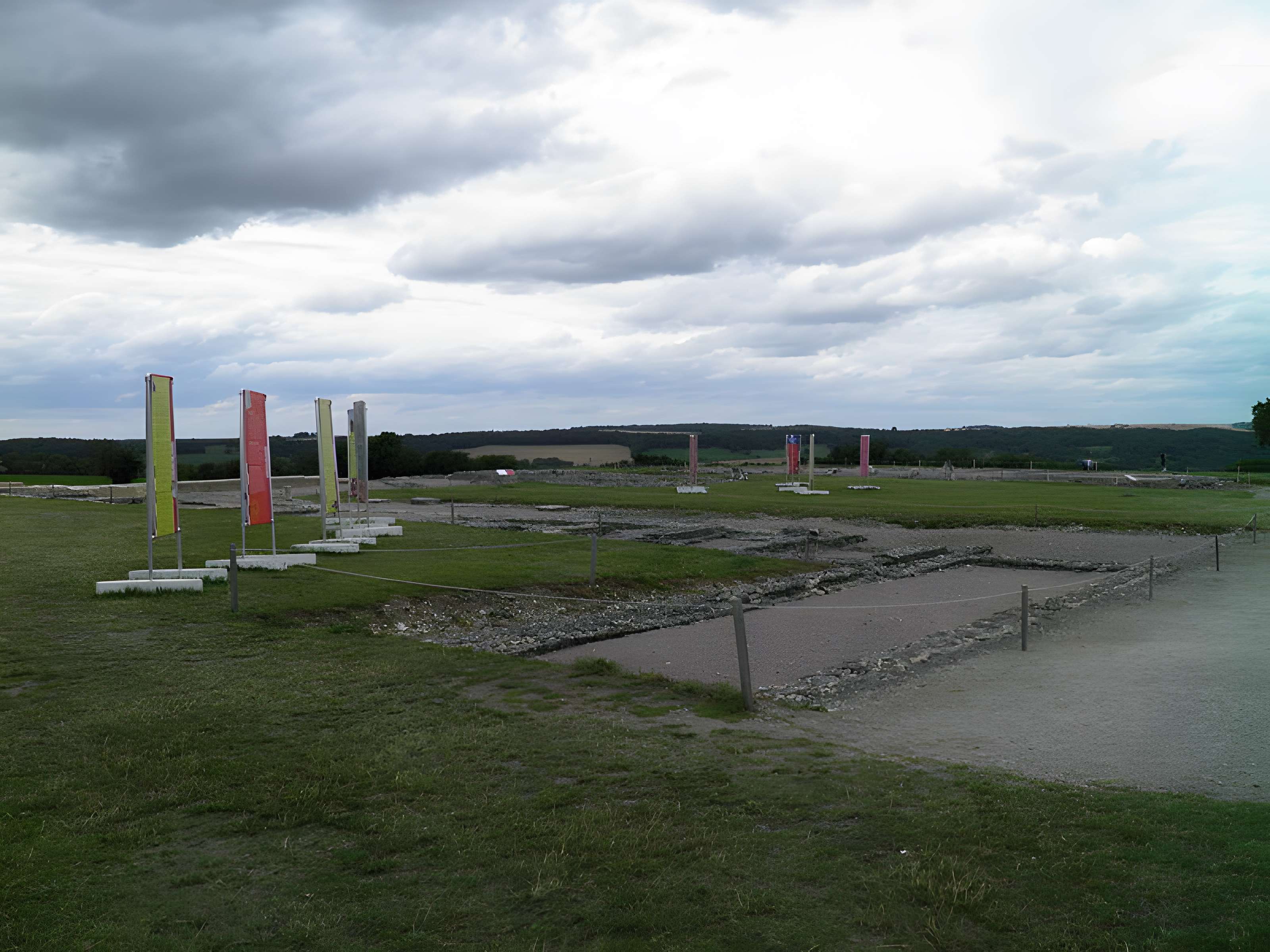 Site archéologique d'Alésia à Alise-Sainte-Reine