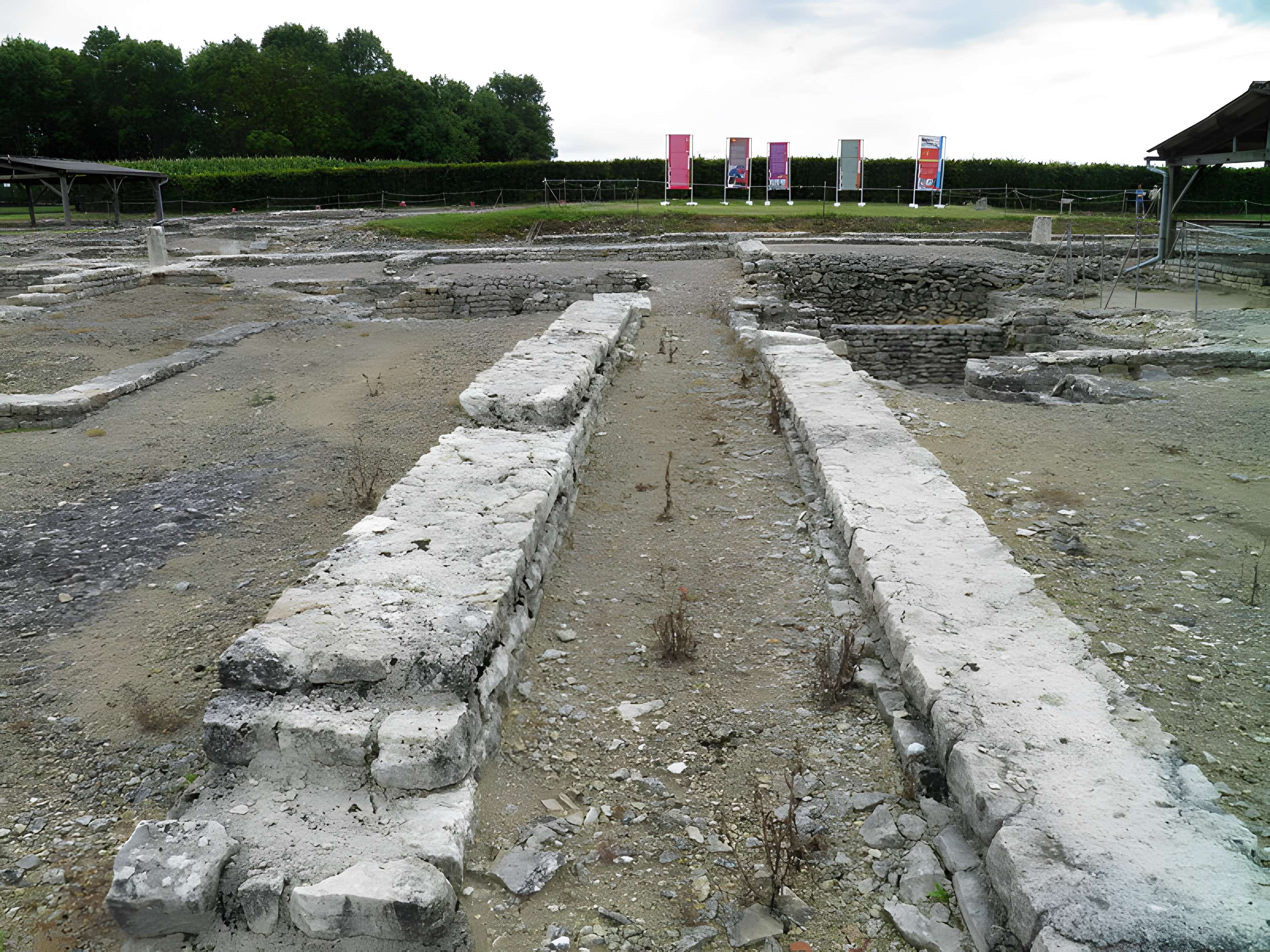 Site archéologique d'Alésia à Alise-Sainte-Reine