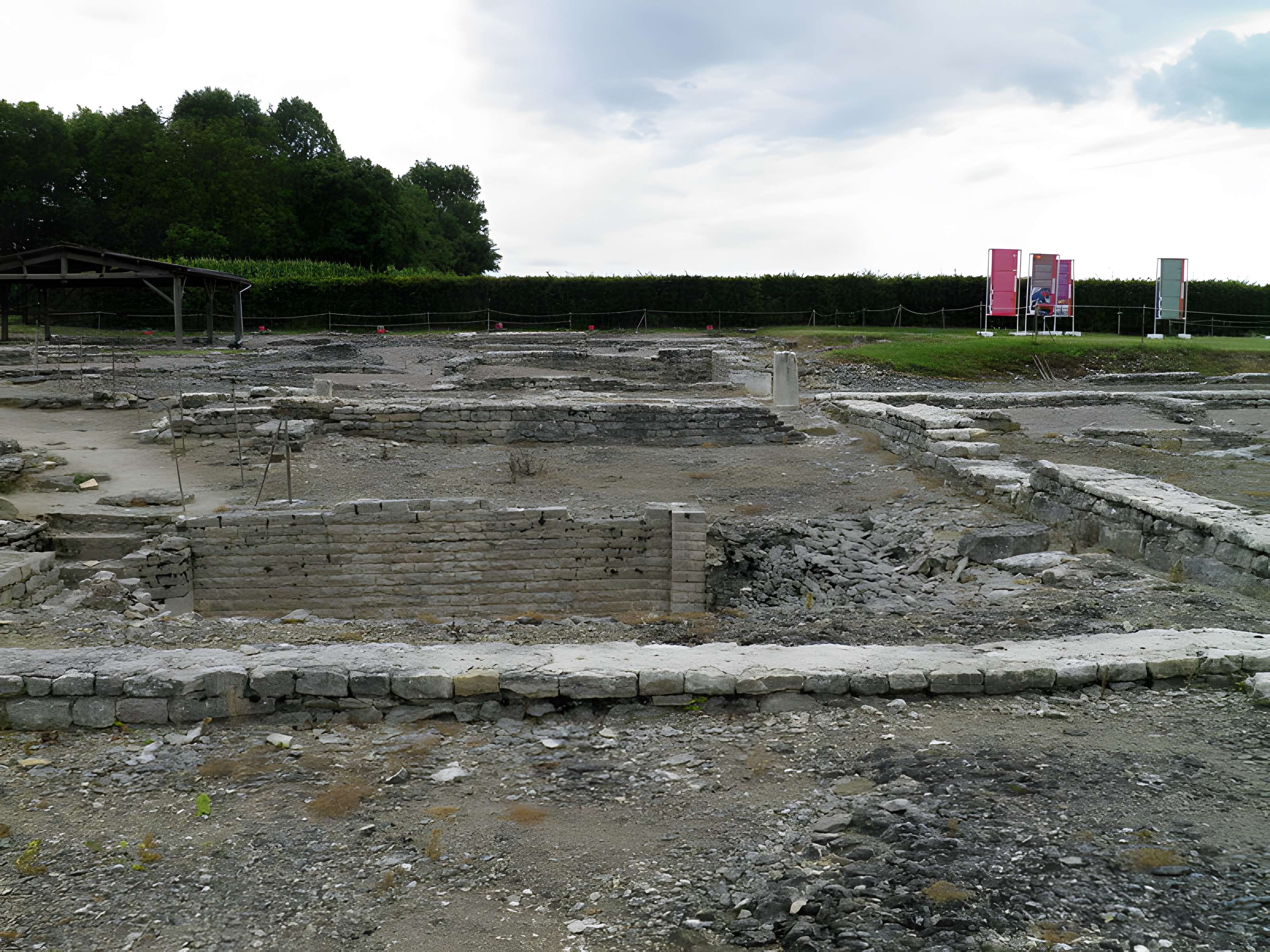 Site archéologique d'Alésia à Alise-Sainte-Reine