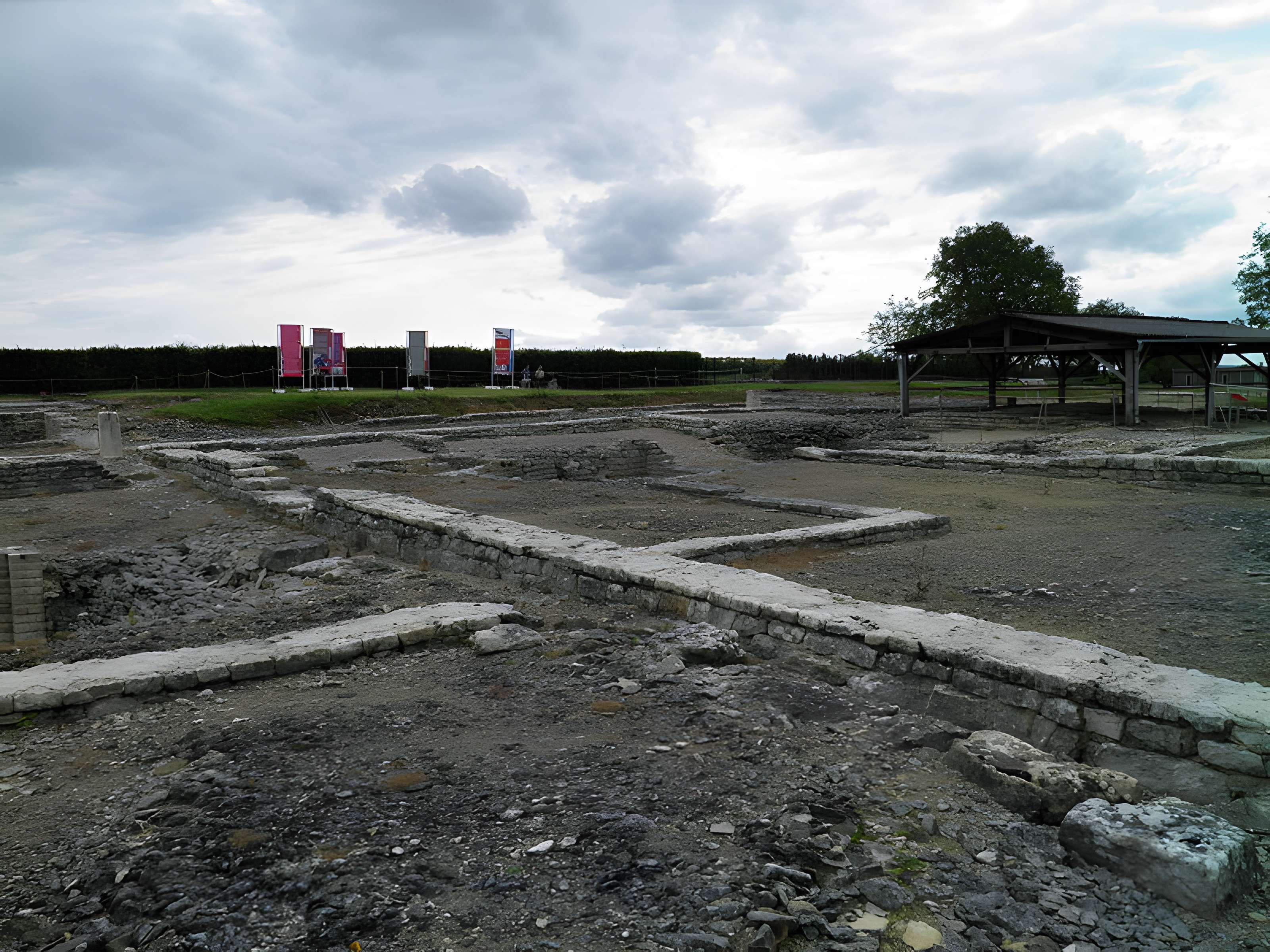 Site archéologique d'Alésia à Alise-Sainte-Reine