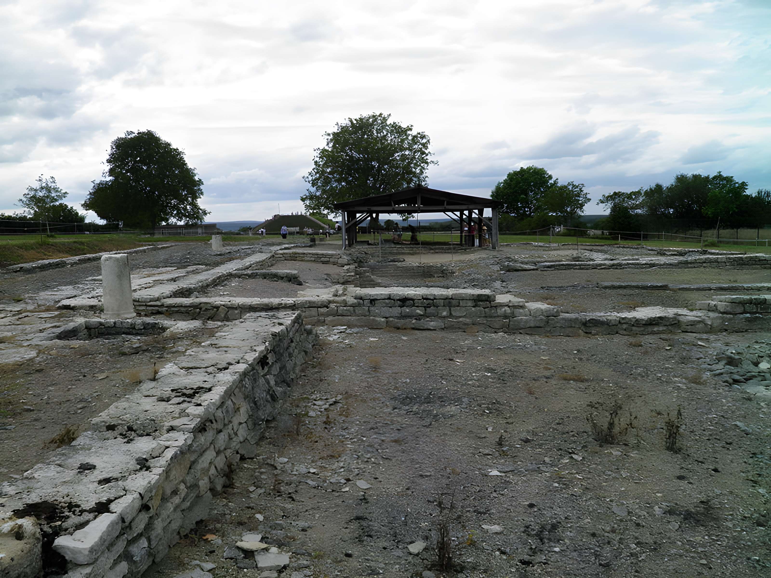 Site archéologique d'Alésia à Alise-Sainte-Reine