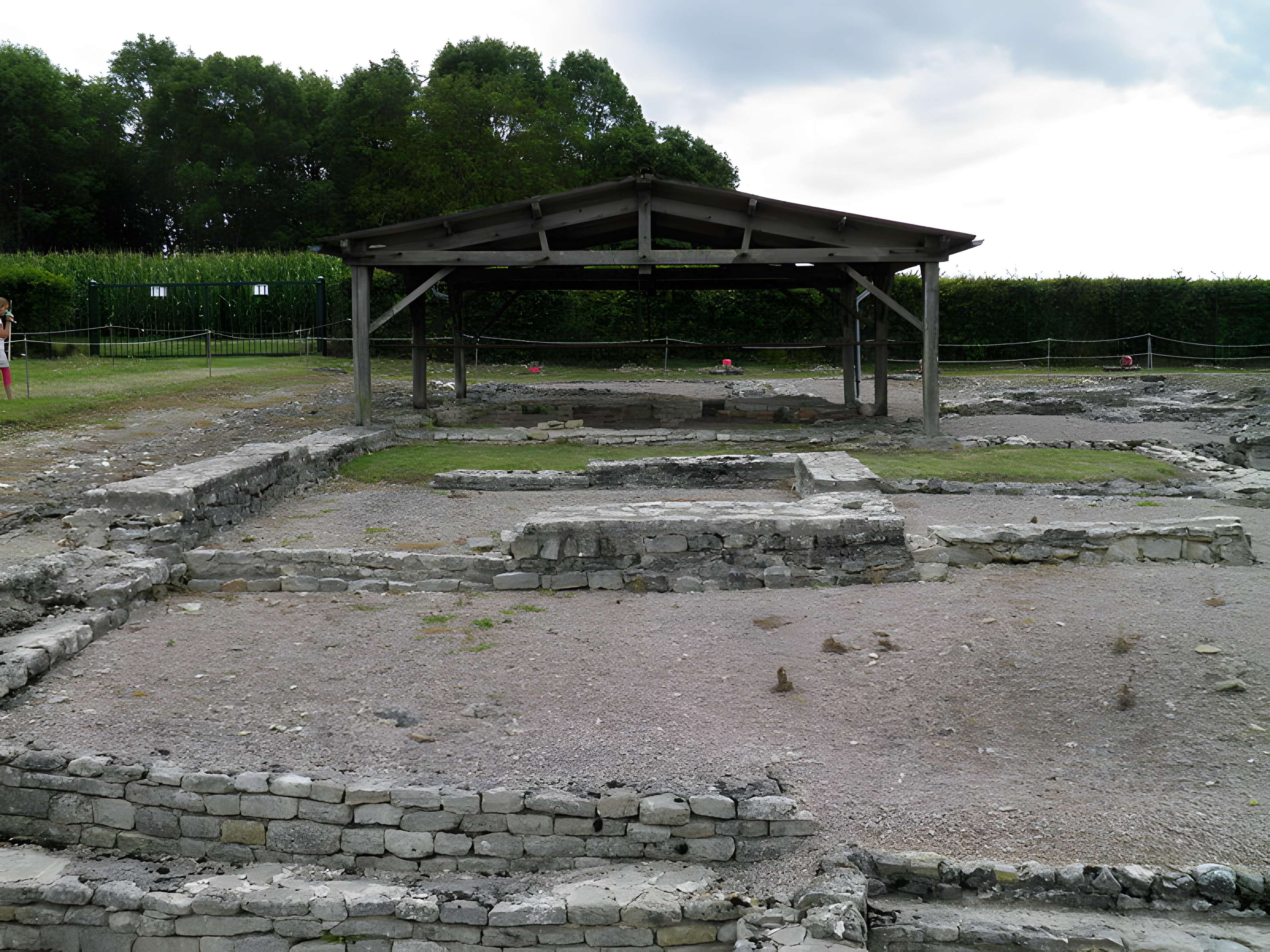 Site archéologique d'Alésia à Alise-Sainte-Reine