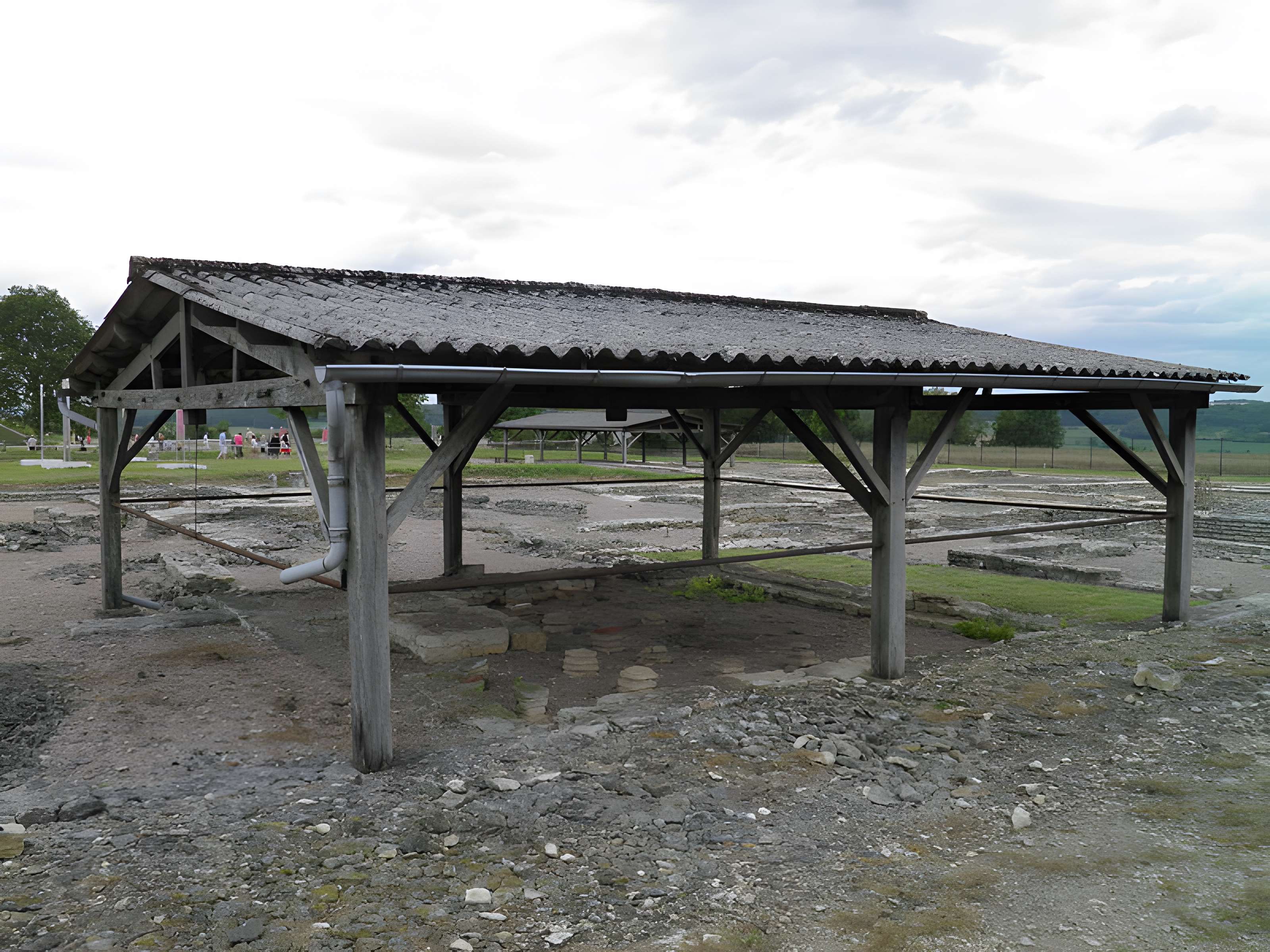 Site archéologique d'Alésia à Alise-Sainte-Reine