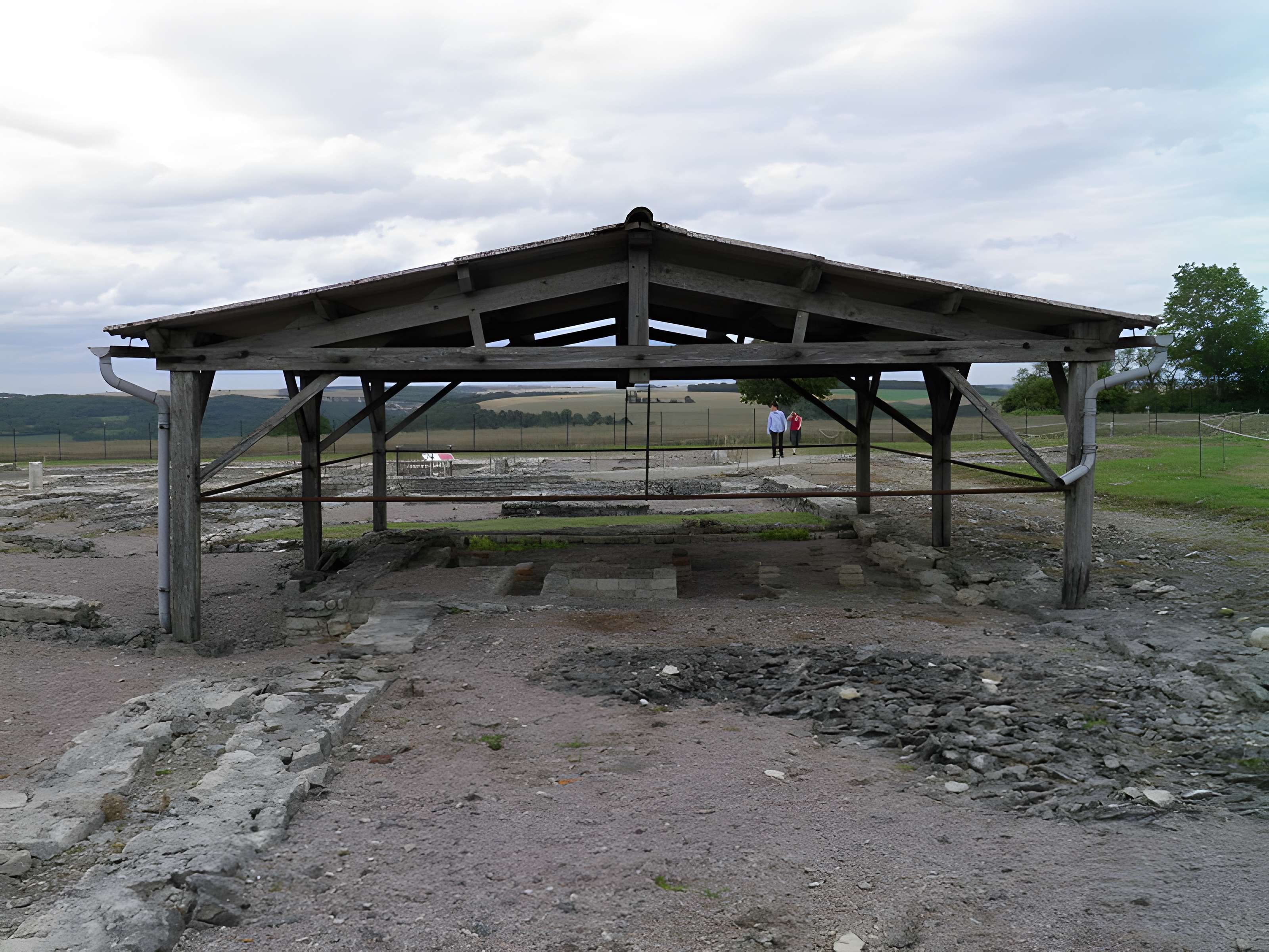 Site archéologique d'Alésia à Alise-Sainte-Reine