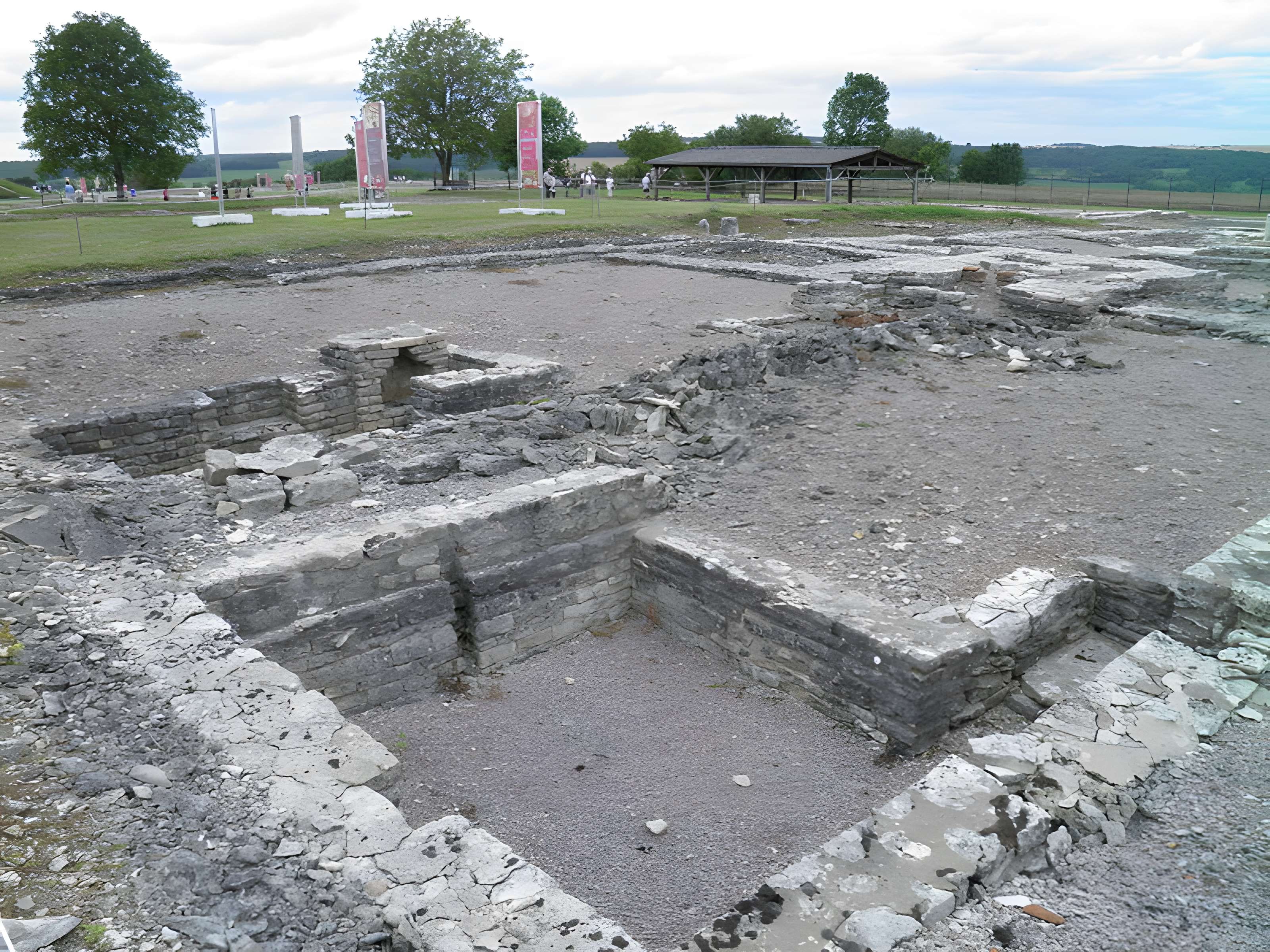 Site archéologique d'Alésia à Alise-Sainte-Reine
