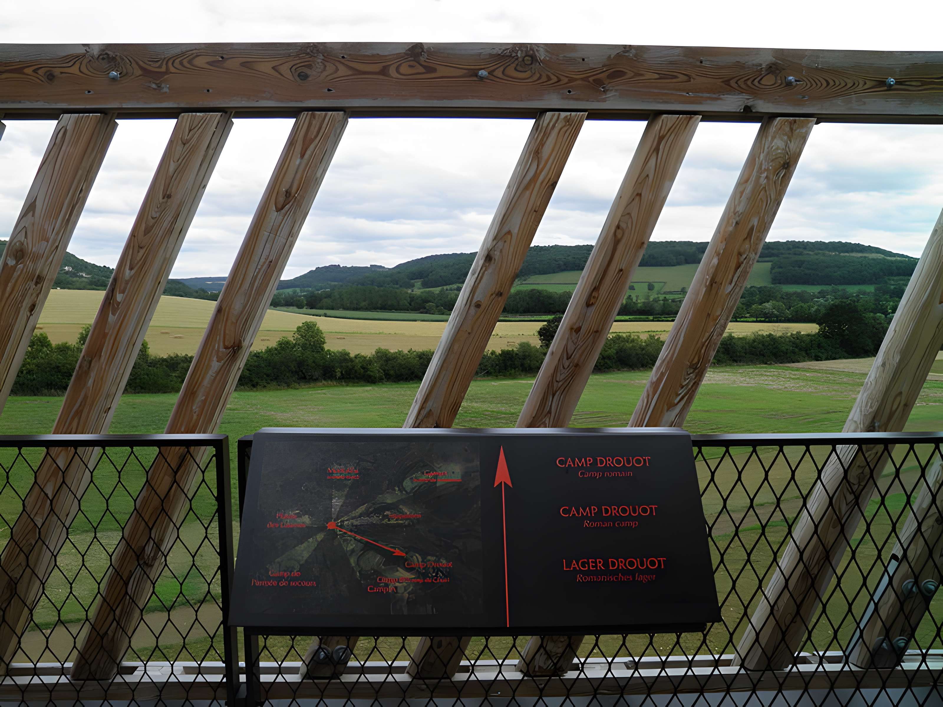 Site archéologique d'Alésia à Alise-Sainte-Reine