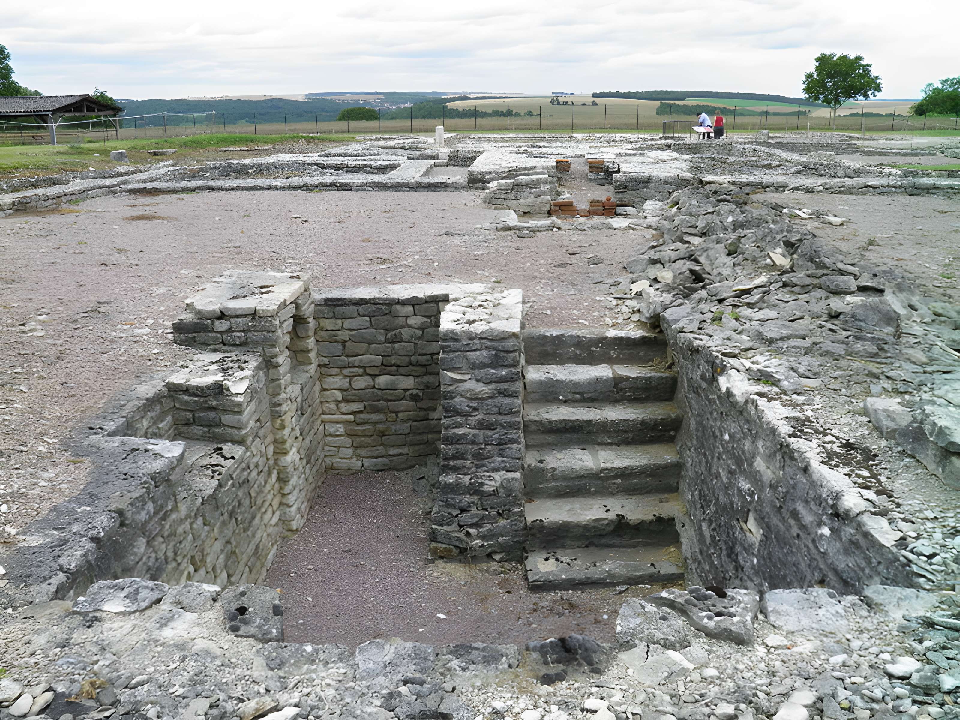 Site archéologique d'Alésia à Alise-Sainte-Reine