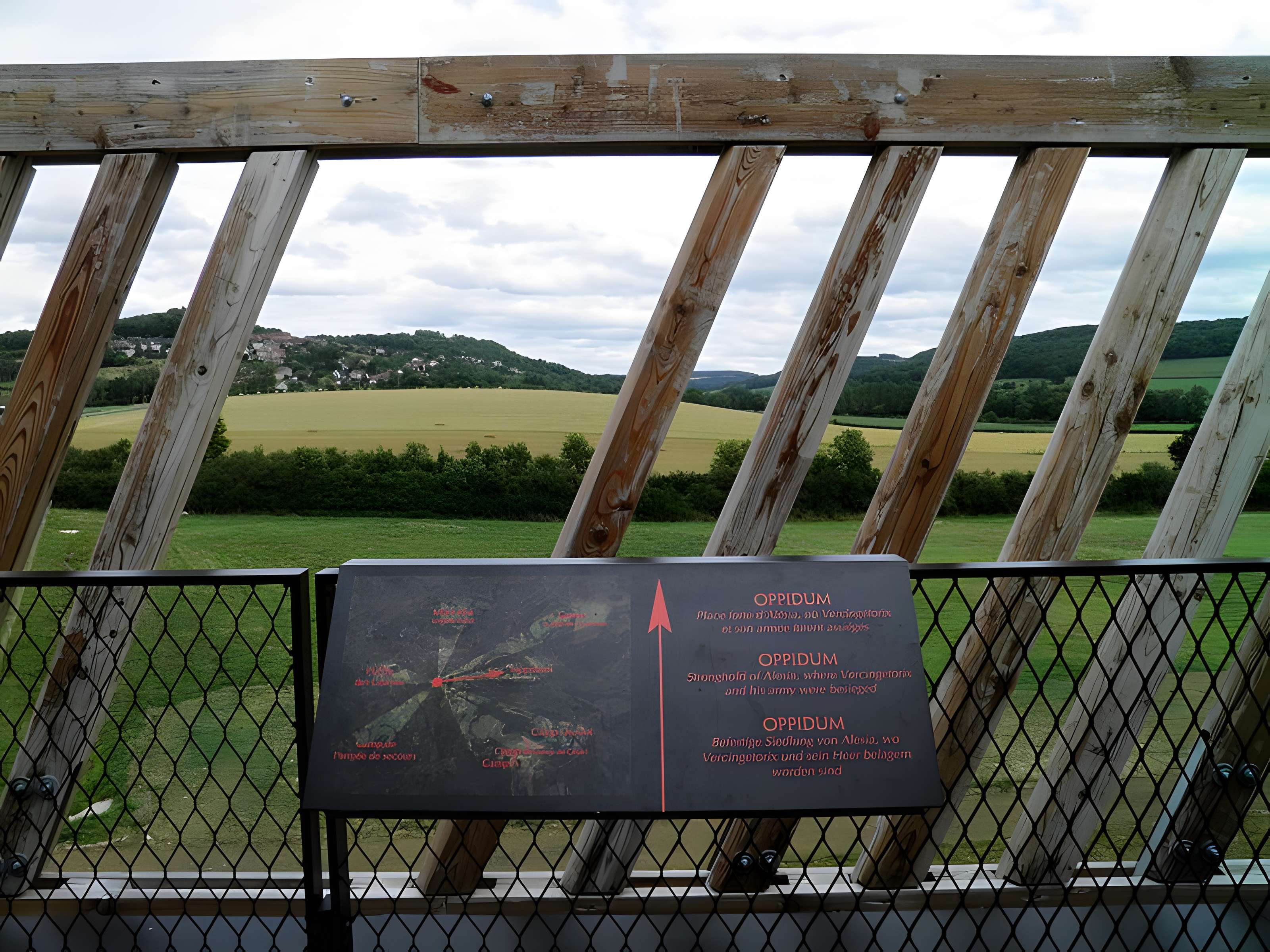 Site archéologique d'Alésia à Alise-Sainte-Reine