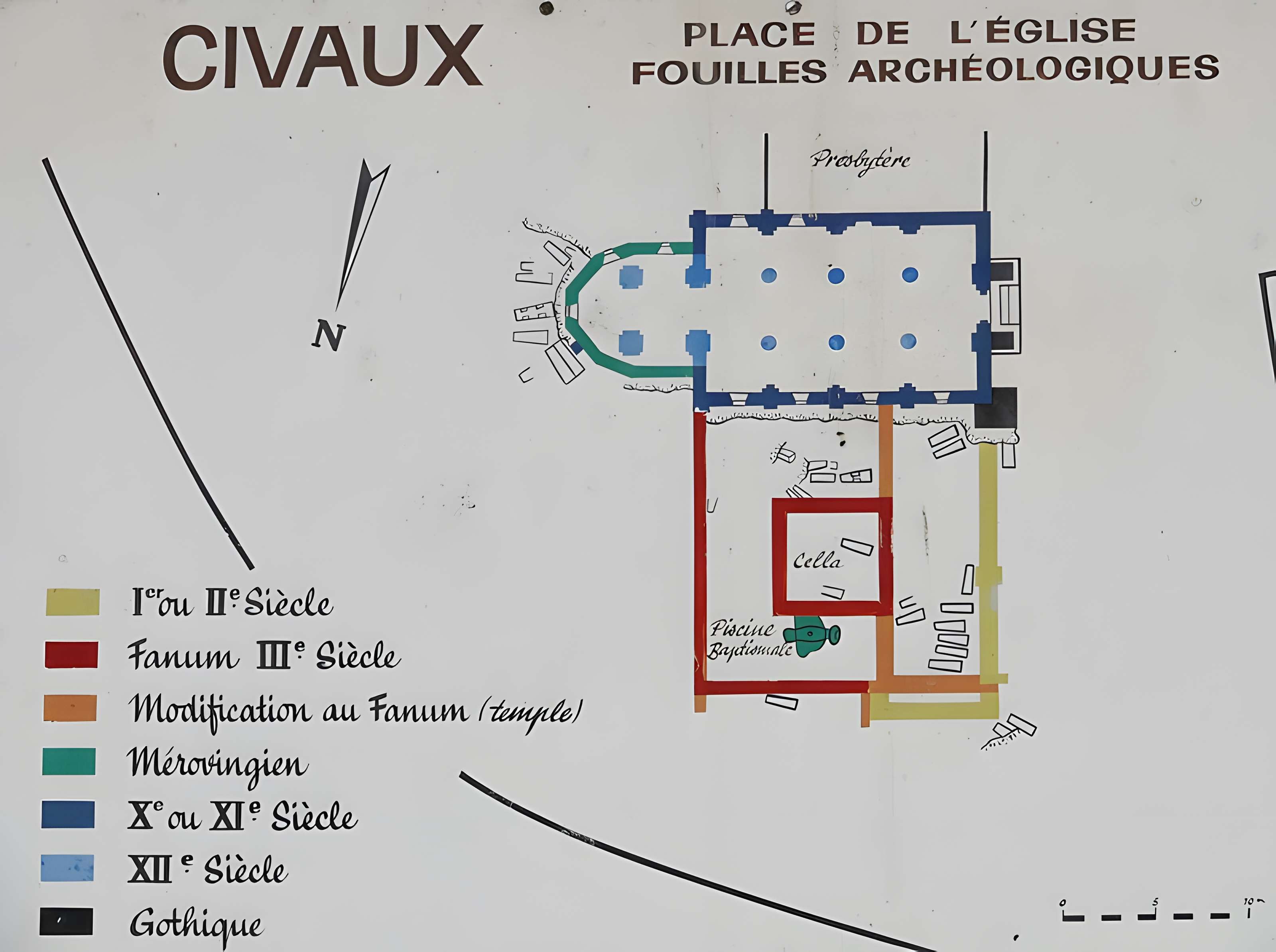 Terrain de fouilles archéologiques