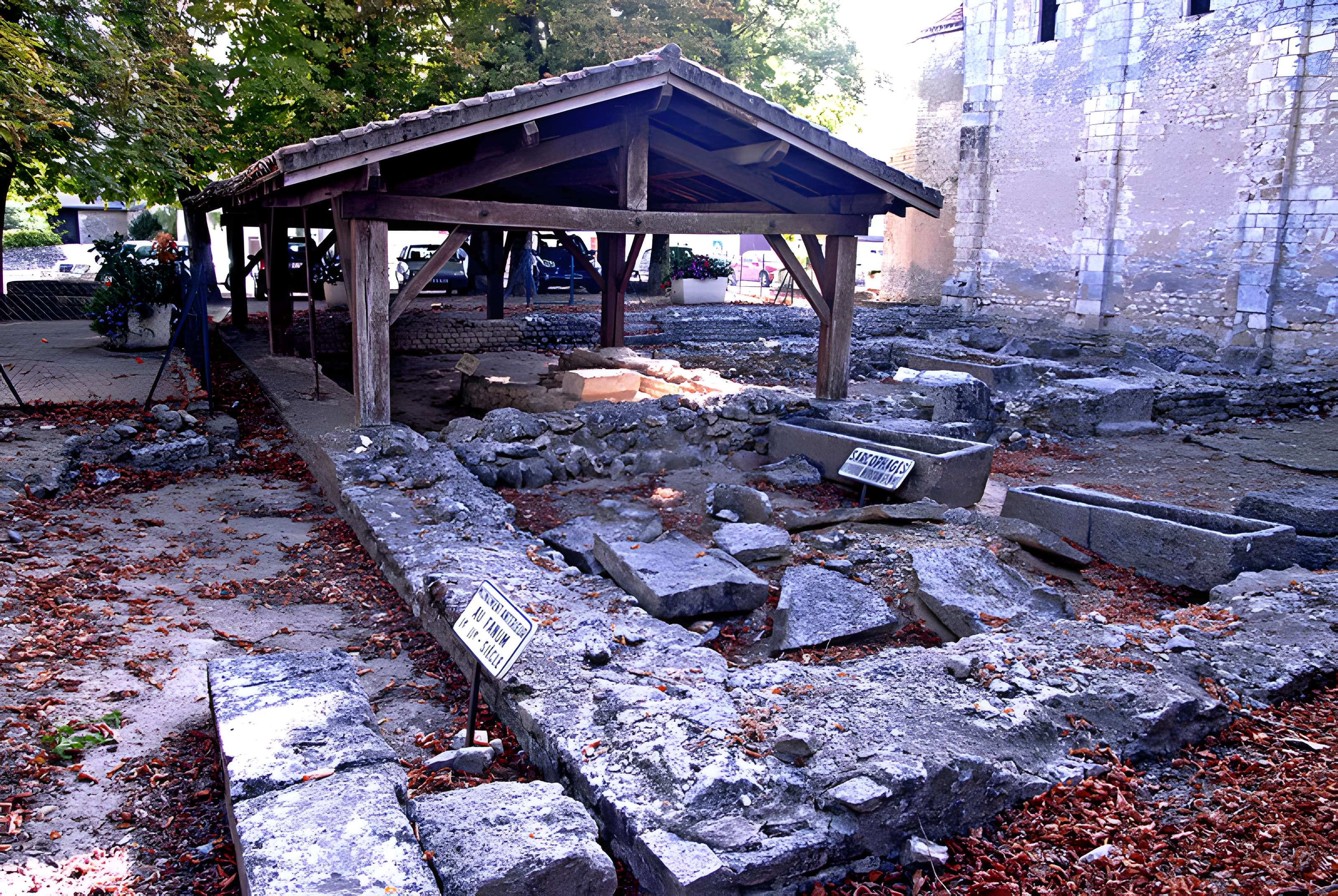 Terrain de fouilles archéologiques