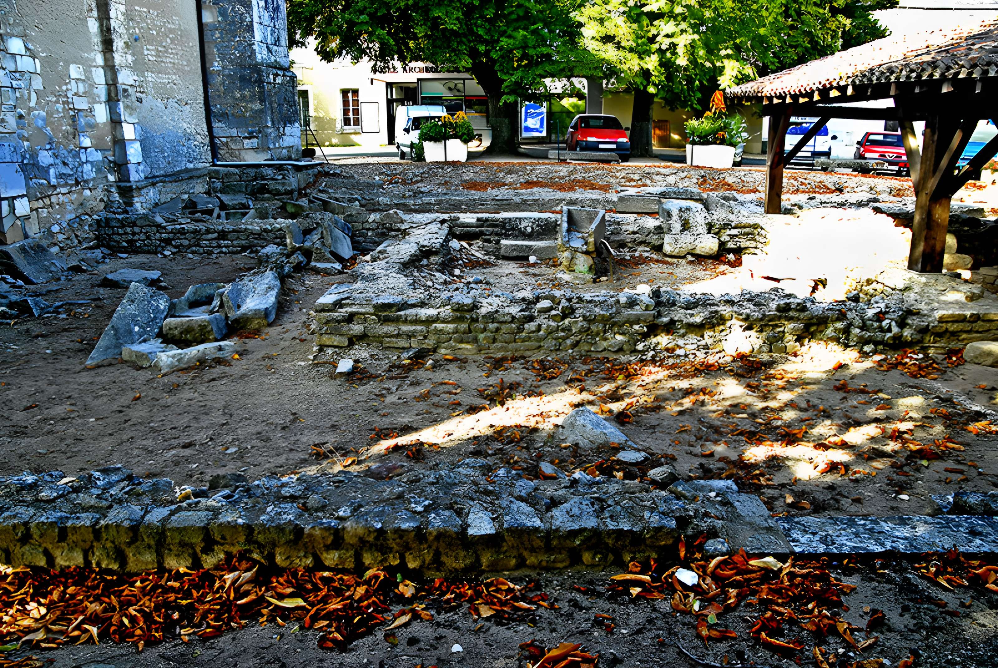 Terrain de fouilles archéologiques