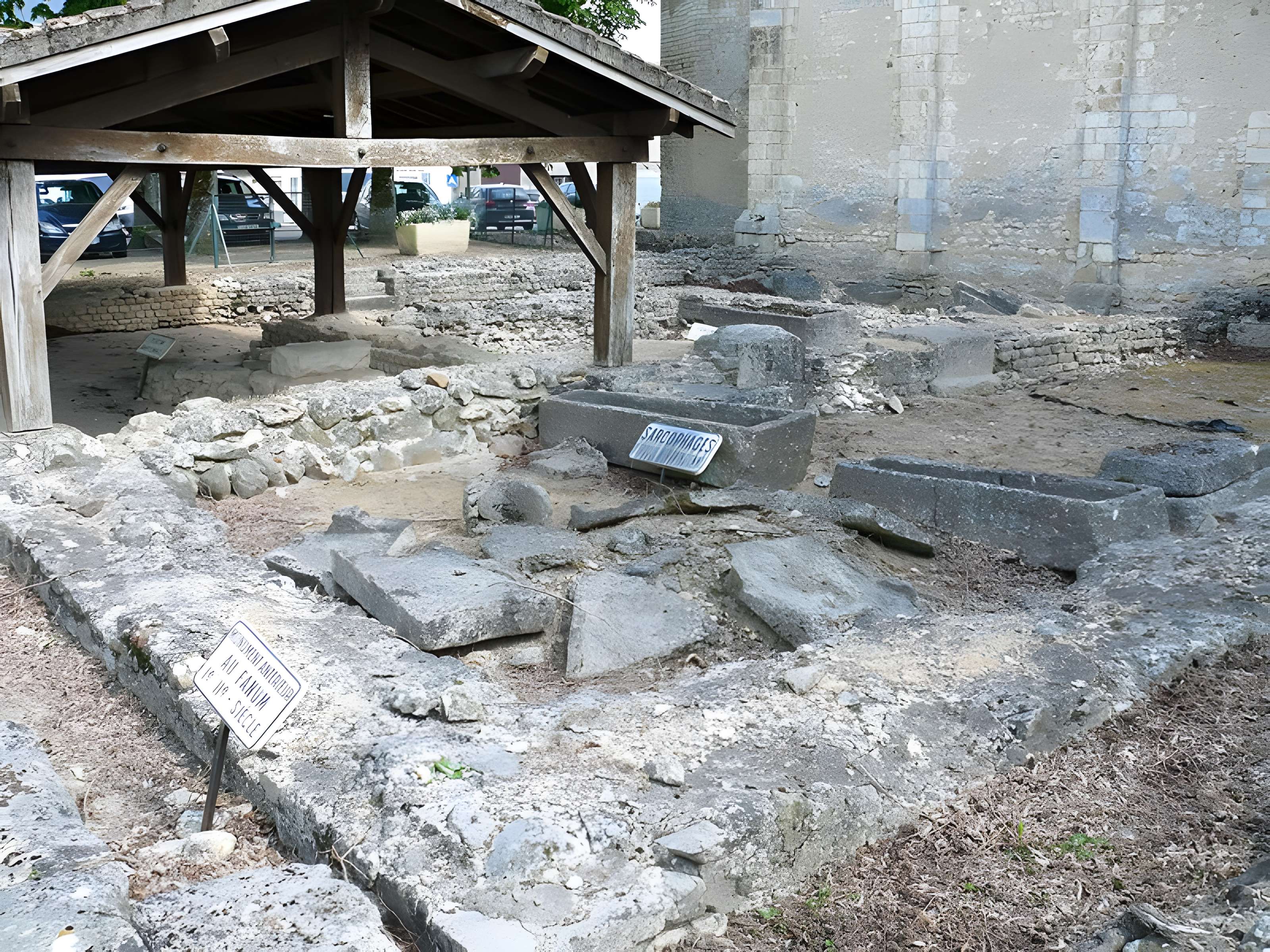 Terrain de fouilles archéologiques