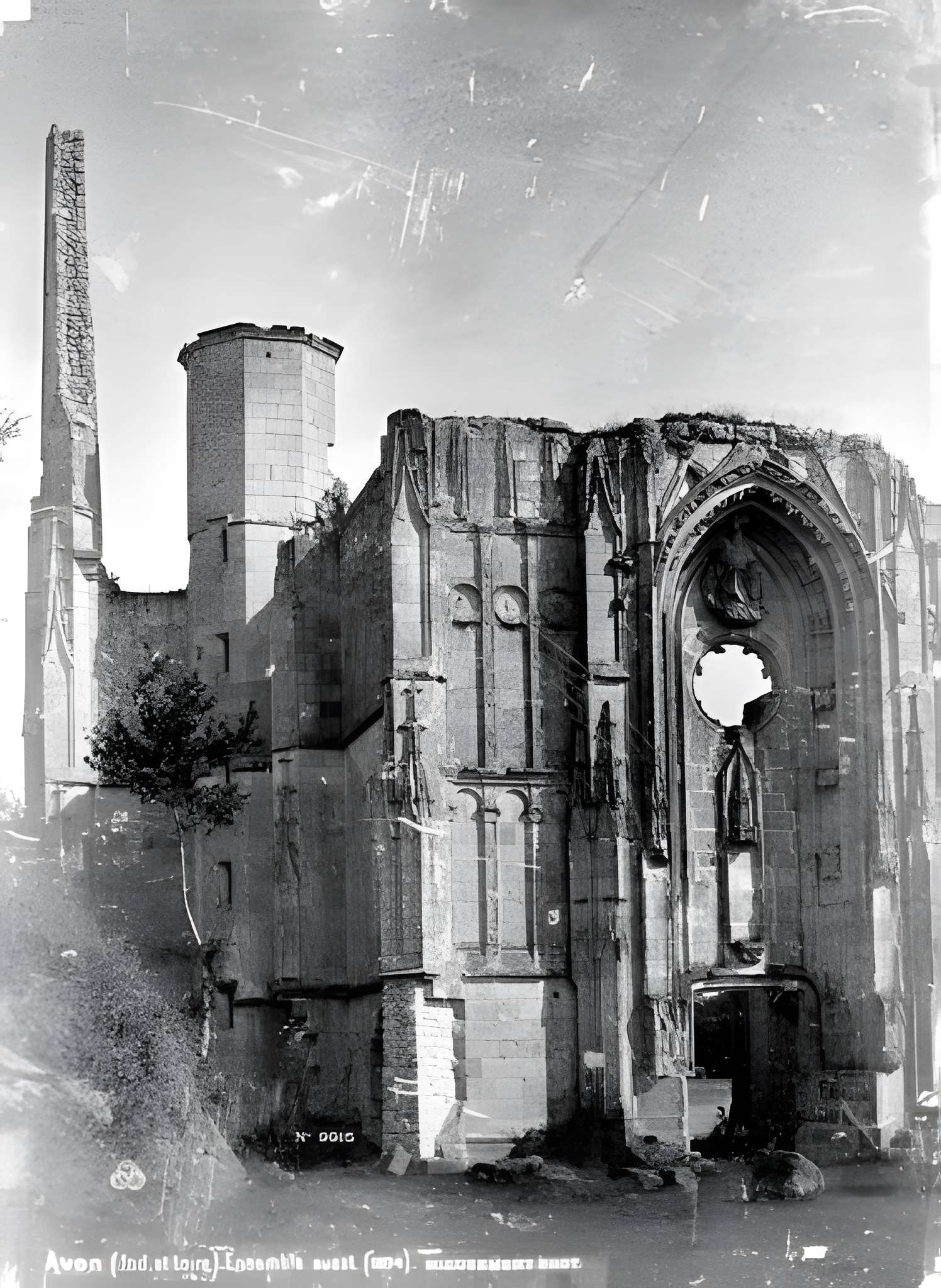 Collégiale des Roches-Tranchelion à Avon-les-Roches