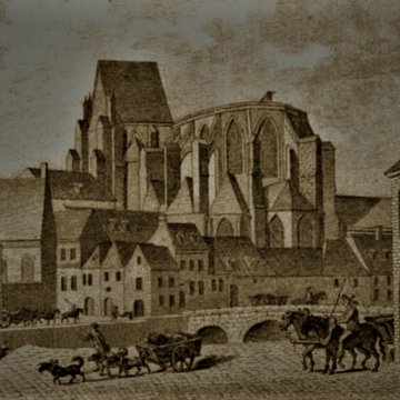 Vestiges de lancienne collégiale Saint-Pierre