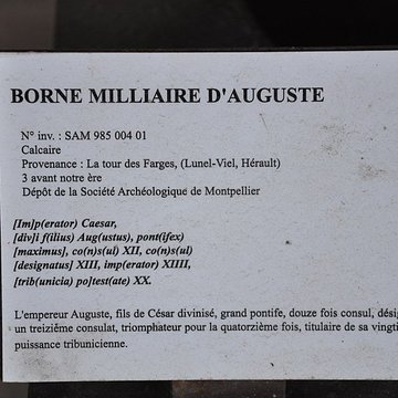 Site archéologique de Lattara à Lattes