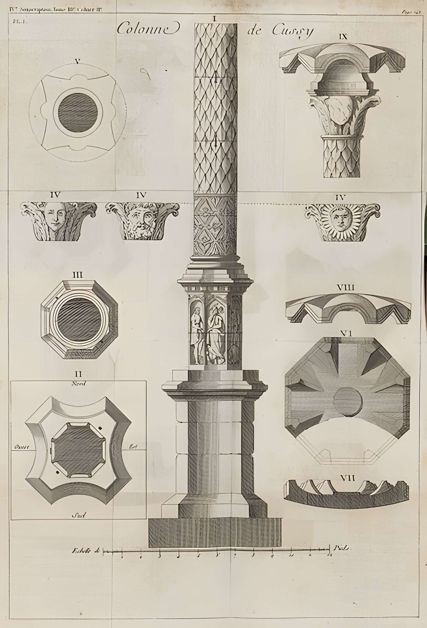Colonne romaine de Cussy-la-Colonne