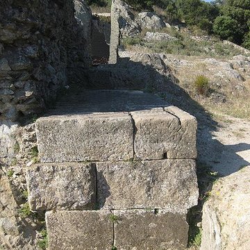 Site archéologique du Panissars, situé au col de Panissars