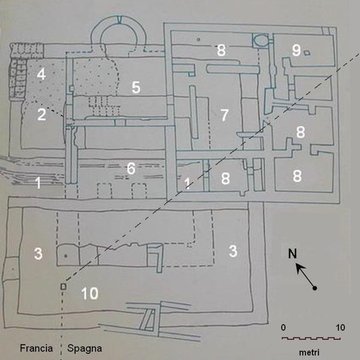 Site archéologique du Panissars, situé au col de Panissars