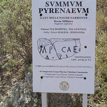 Site archéologique du Panissars, situé au col de Panissars