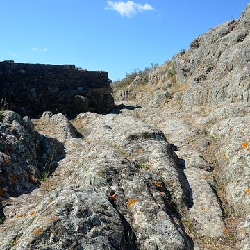 Site archéologique du Panissars, situé au col de Panissars