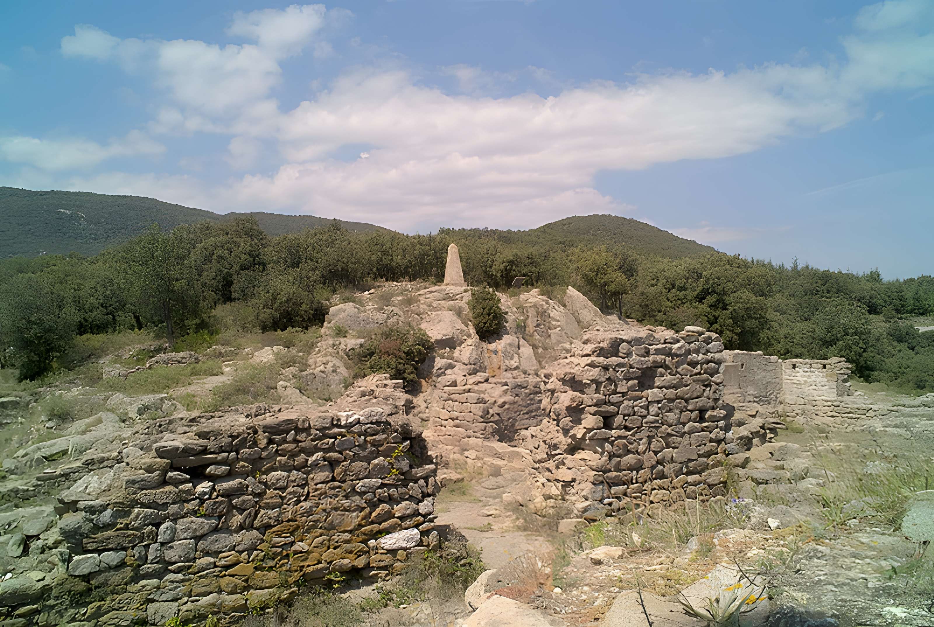 Site archéologique du Panissars, situé au col de Panissars