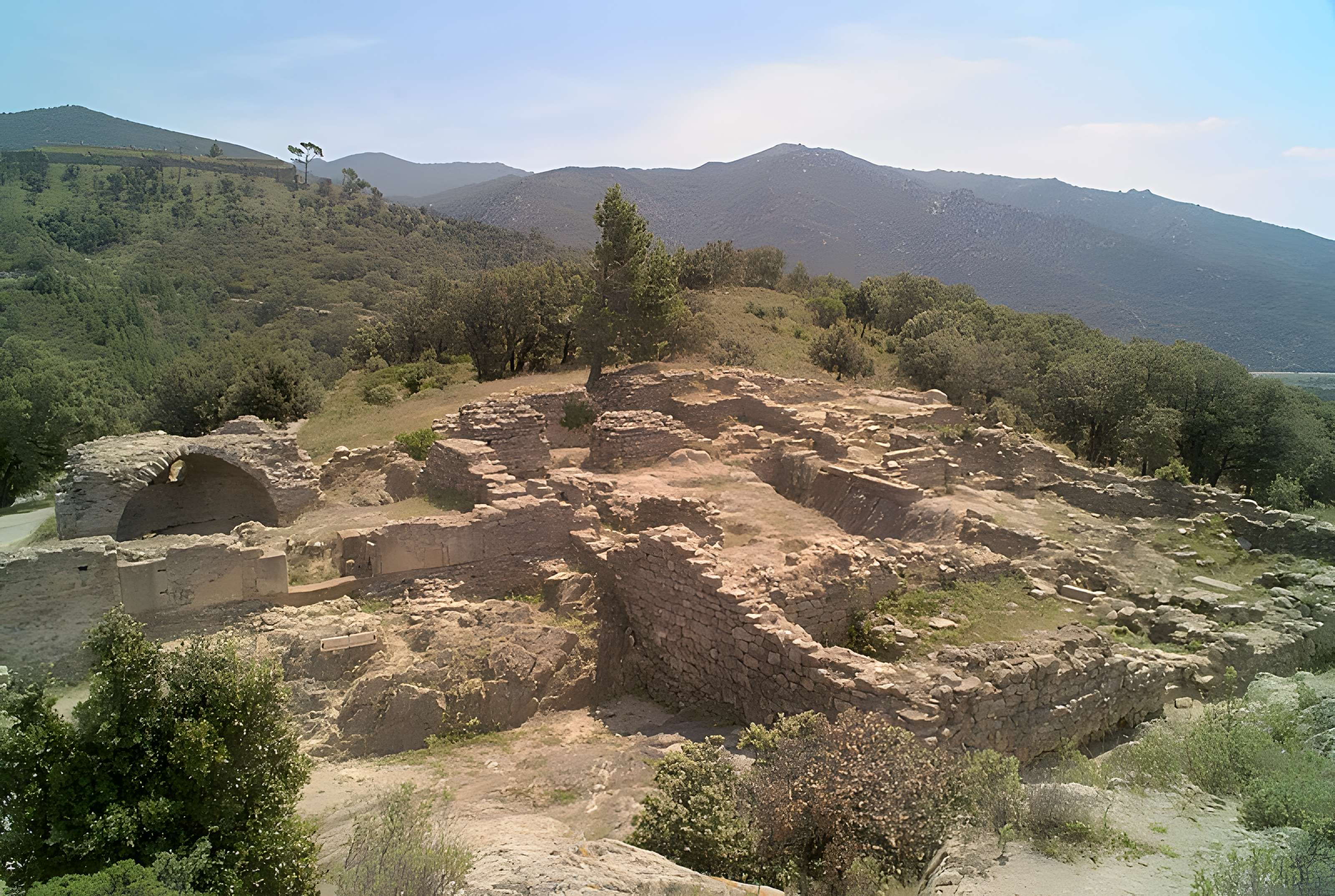 Site archéologique du Panissars, situé au col de Panissars