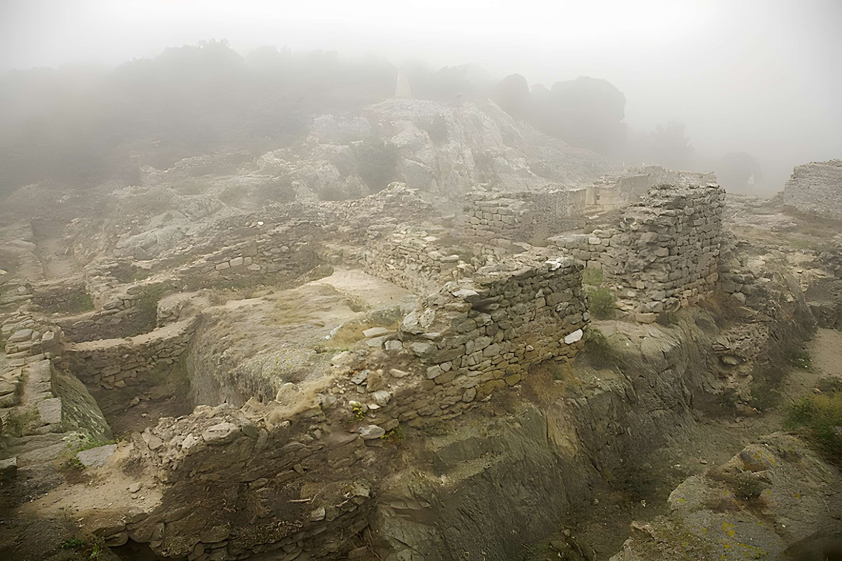 Site archéologique du Panissars, situé au col de Panissars