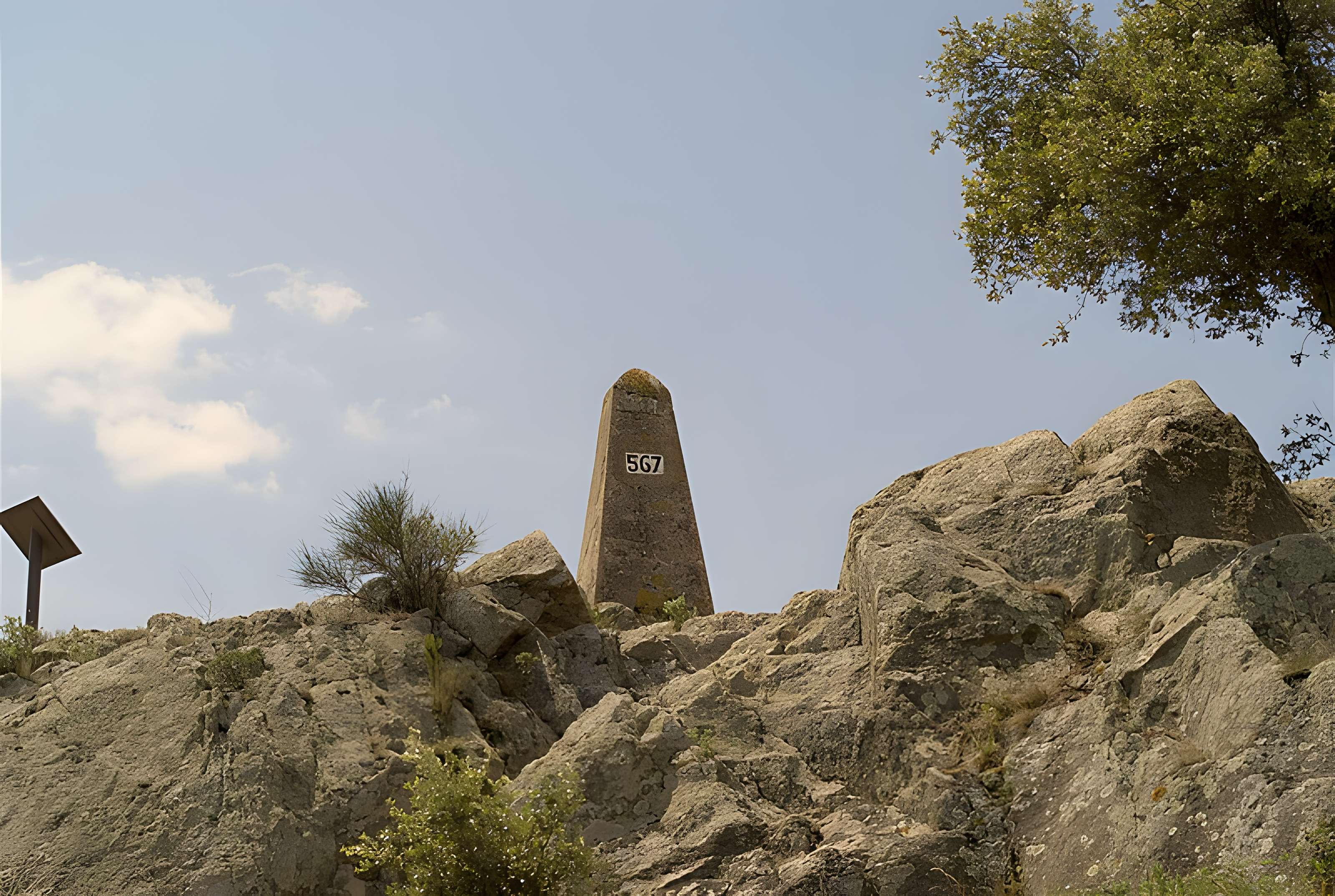 Site archéologique du Panissars, situé au col de Panissars