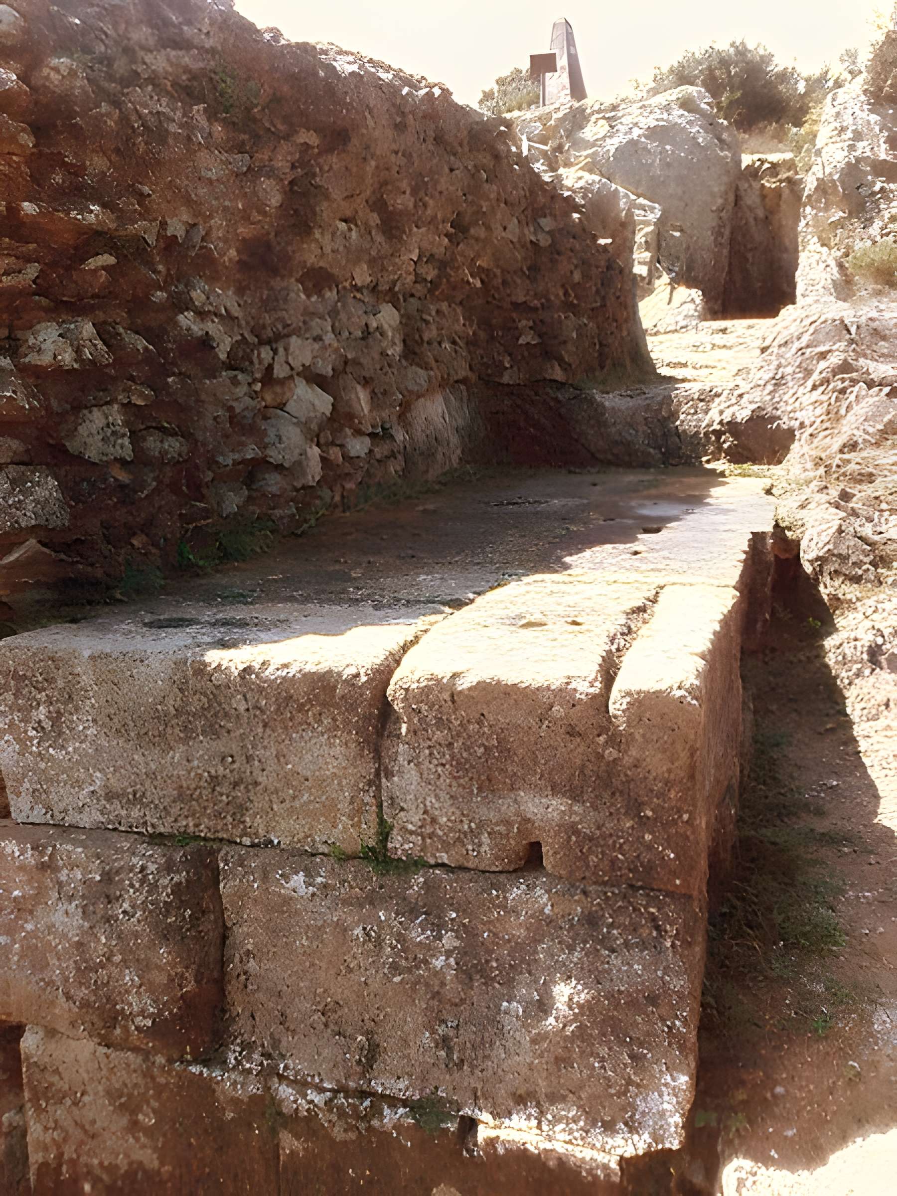 Site archéologique du Panissars, situé au col de Panissars